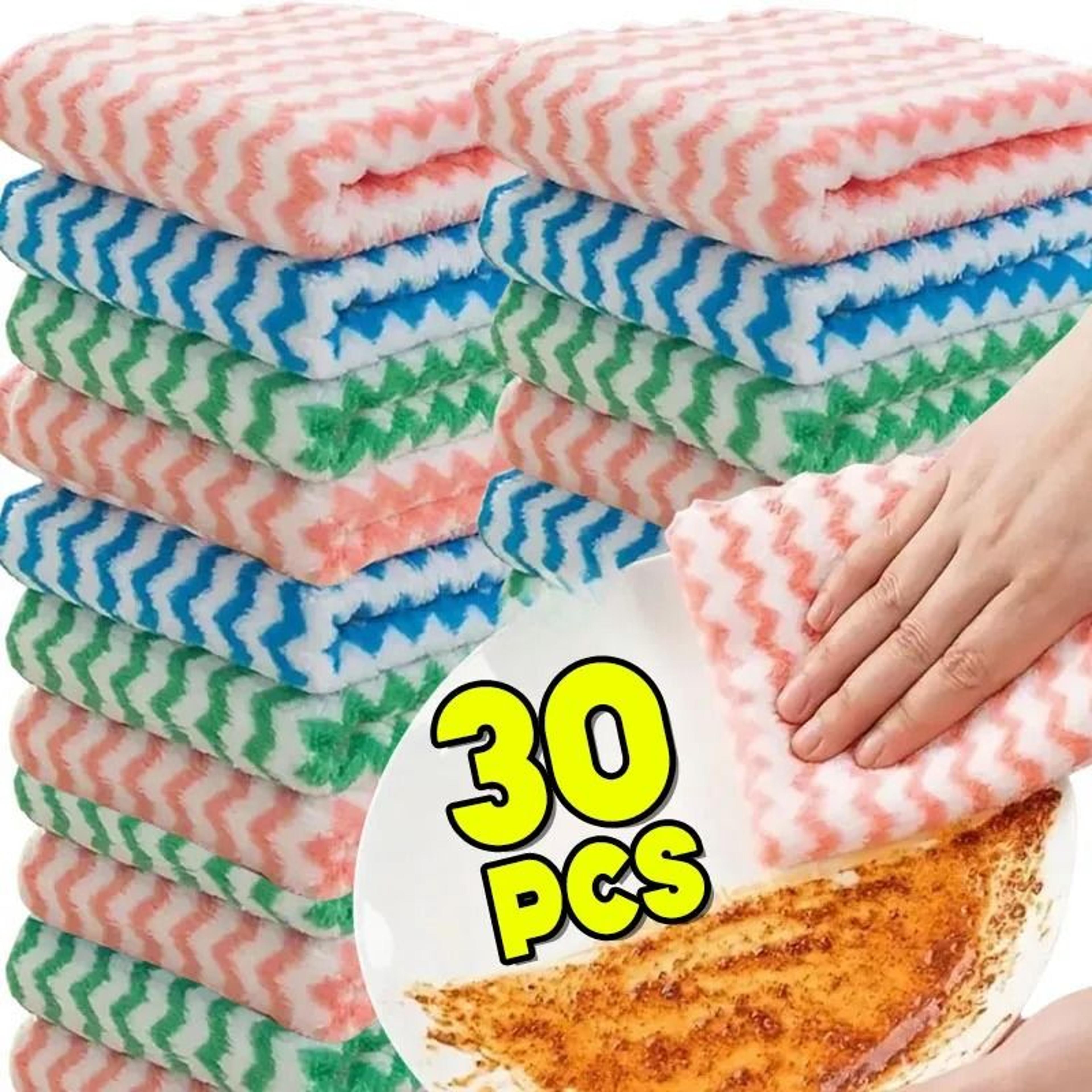 super absorbent coral fleece dishcloth fleet