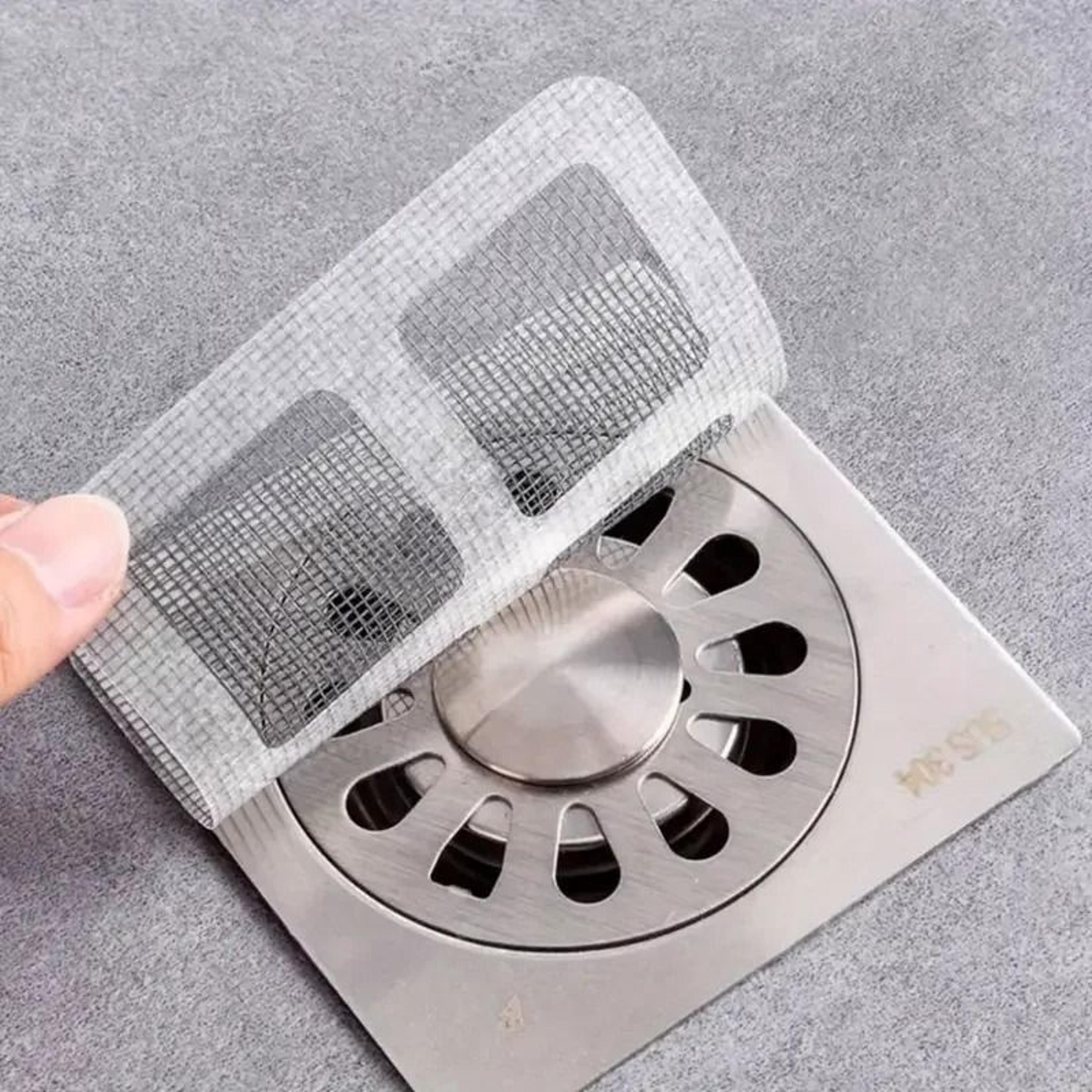 Disposable Hair Catcher And Screen Repair Patch Fleet 5