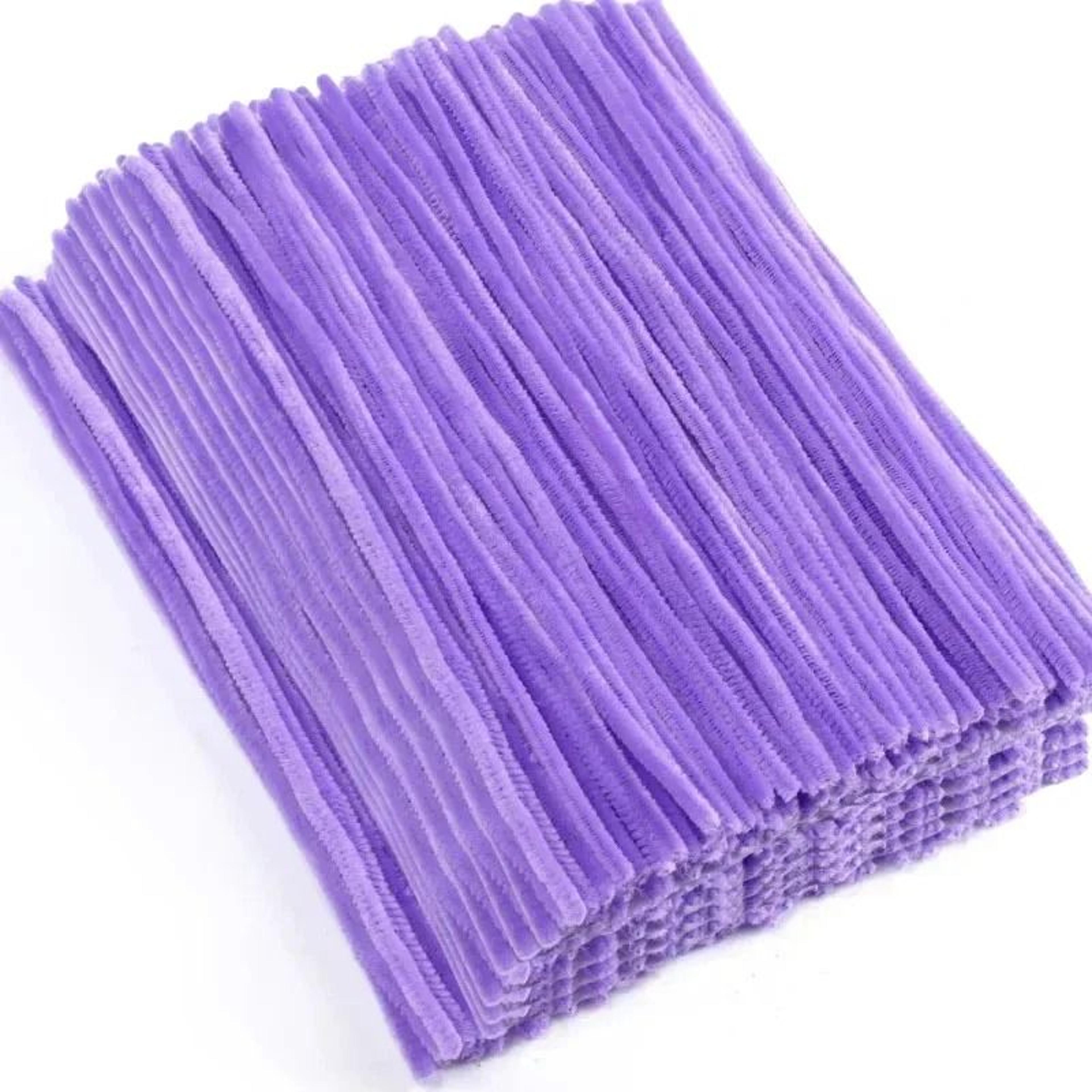 Handmade Colorful Chenille Stems Plush Strips Fleet 8