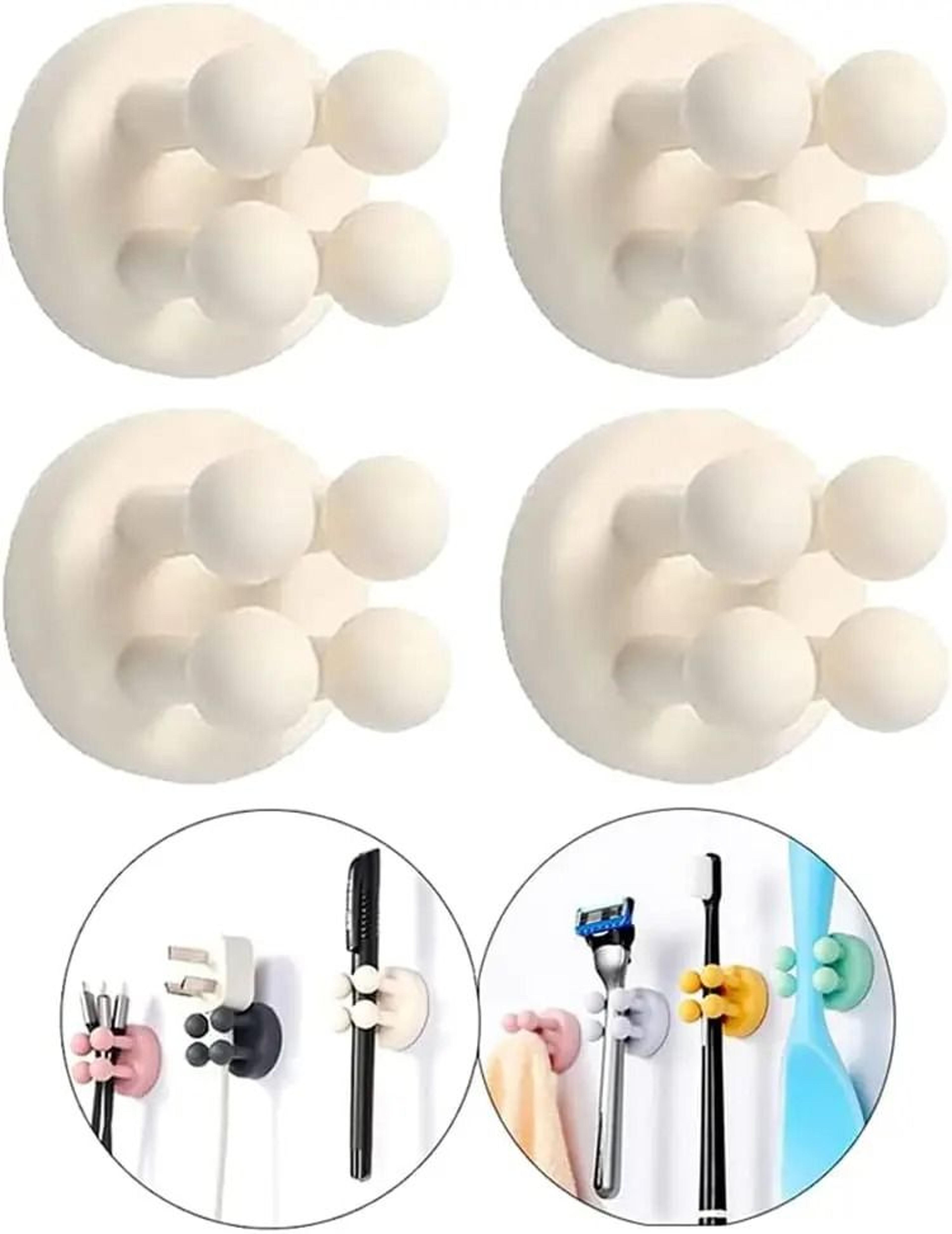 MultiFunction Silicone Toothbrush And Utility Cable Holder Fleet 12
