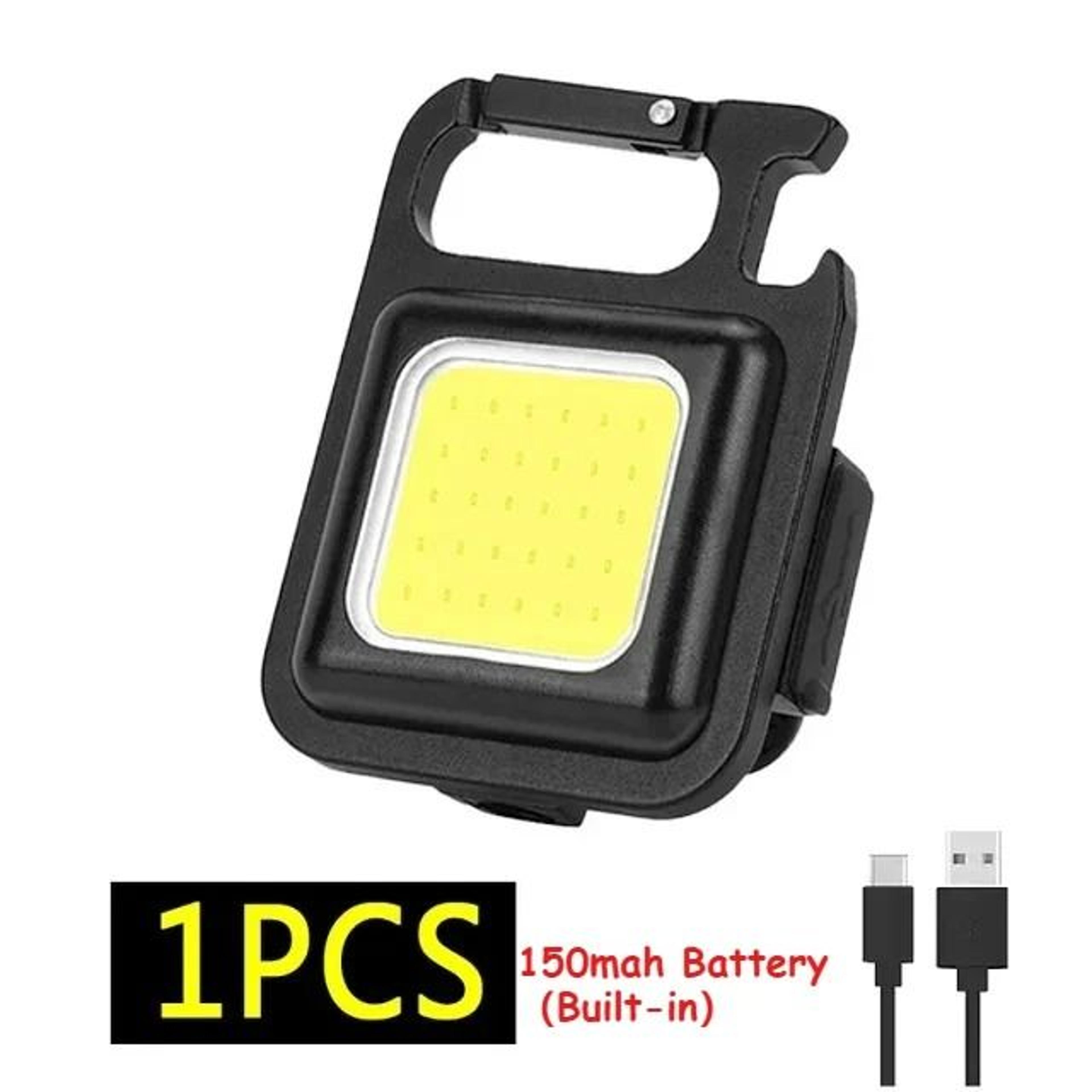 MultiFunctional Rechargeable COB Keychain Work Light 6