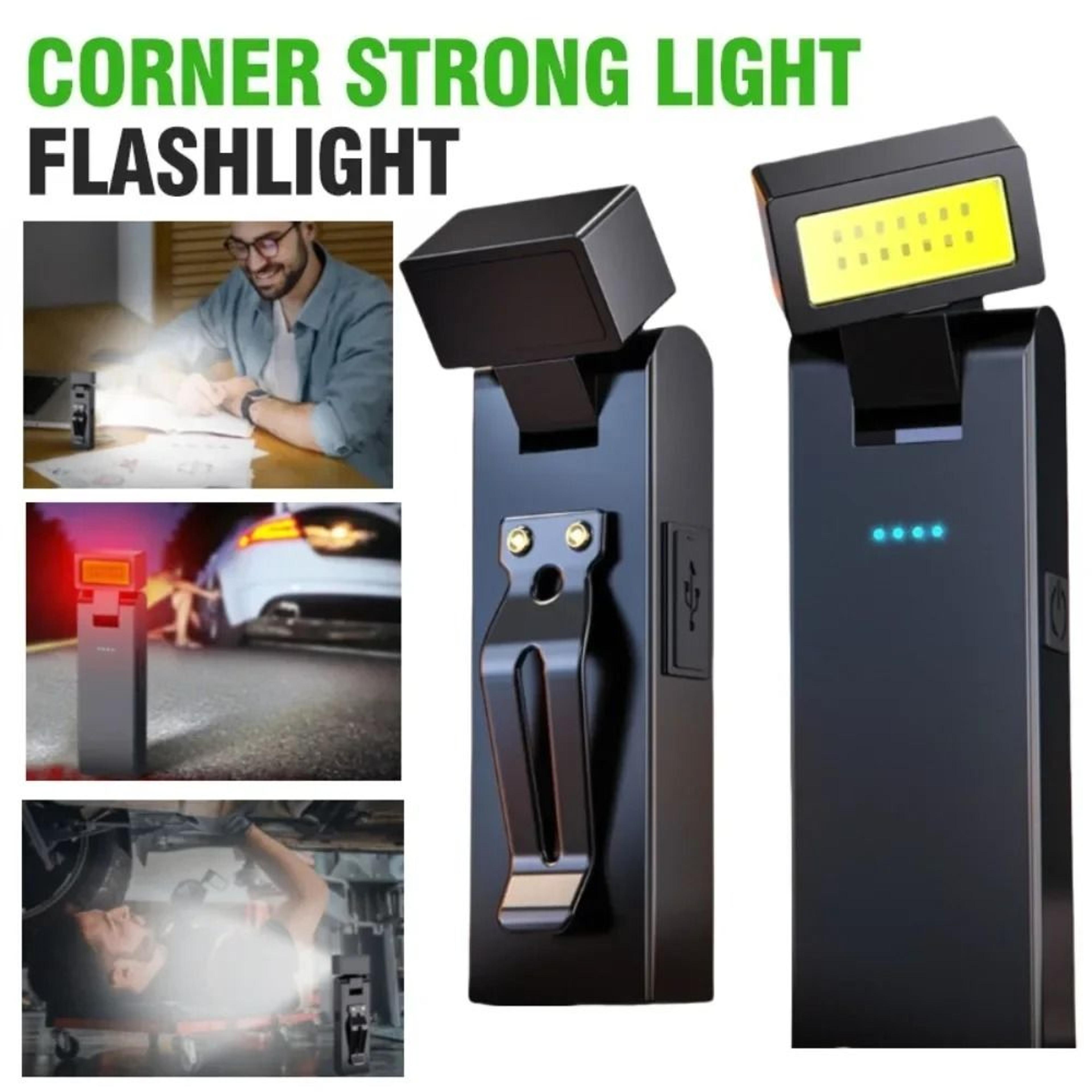 Mini 180 Rotatable Rechargeable EDC Work Light With RedWhite LEDs 7