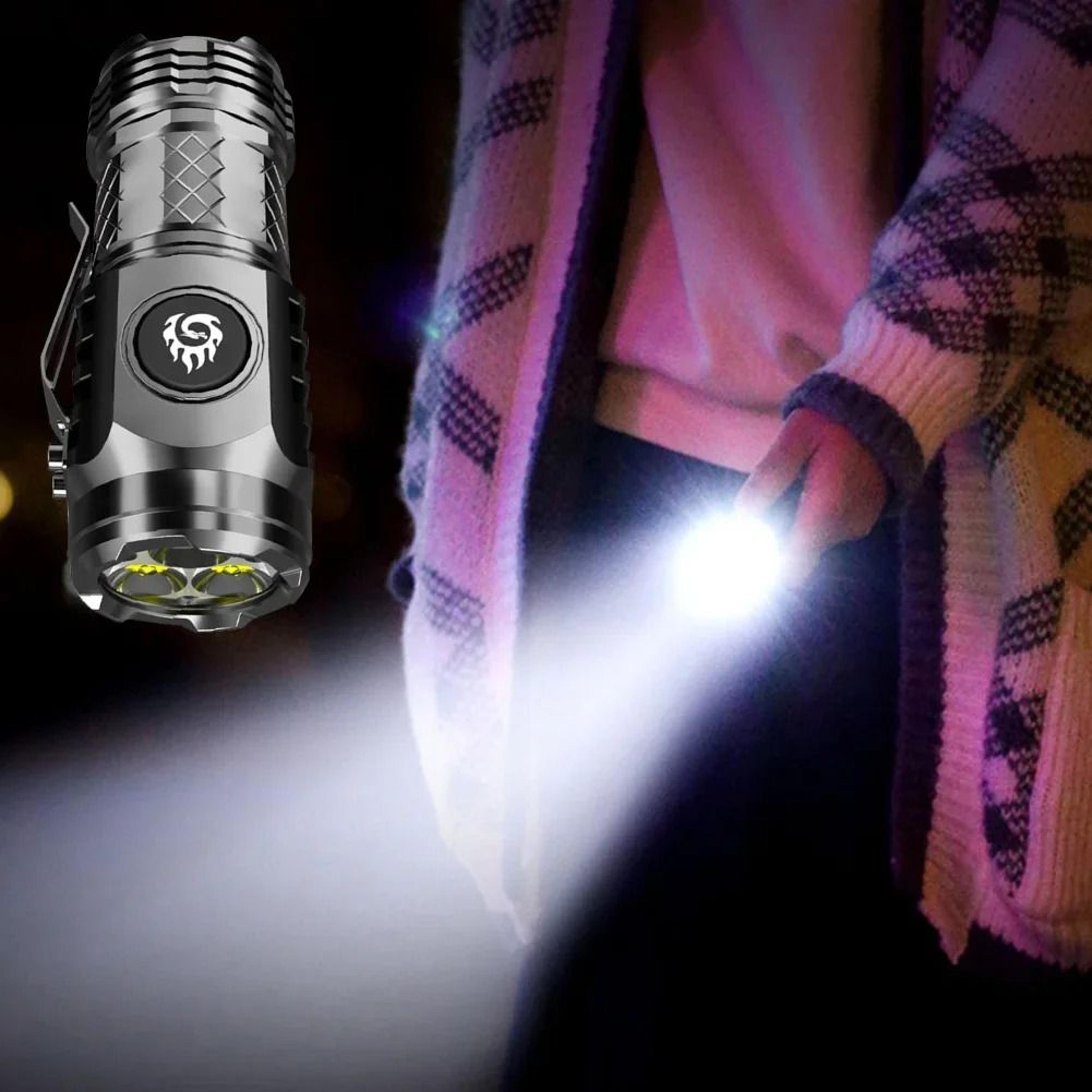 MultiMode Rechargeable Tactical Handheld Flashlight 3