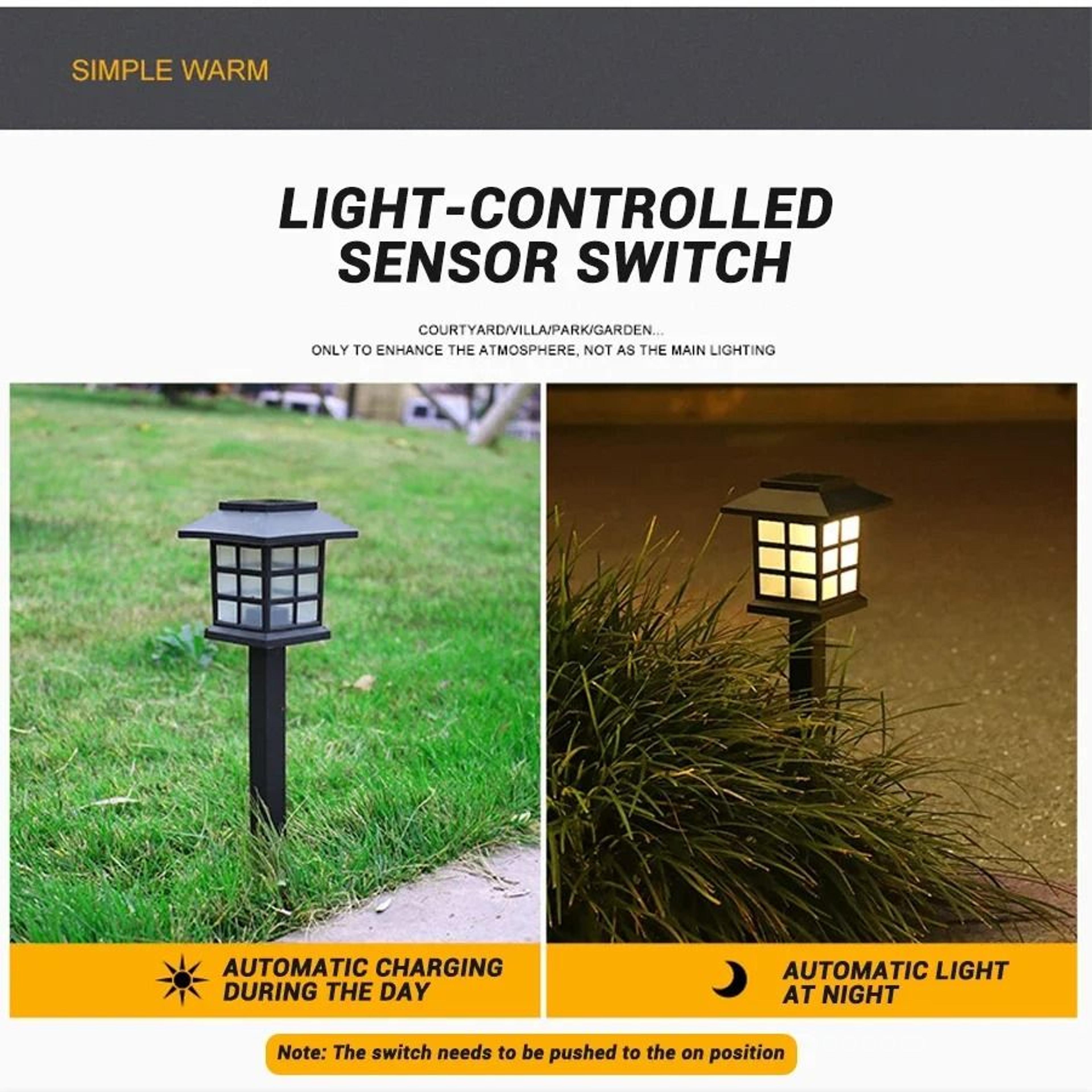 Outdoor Solar Garden Landscape Lanterns 1