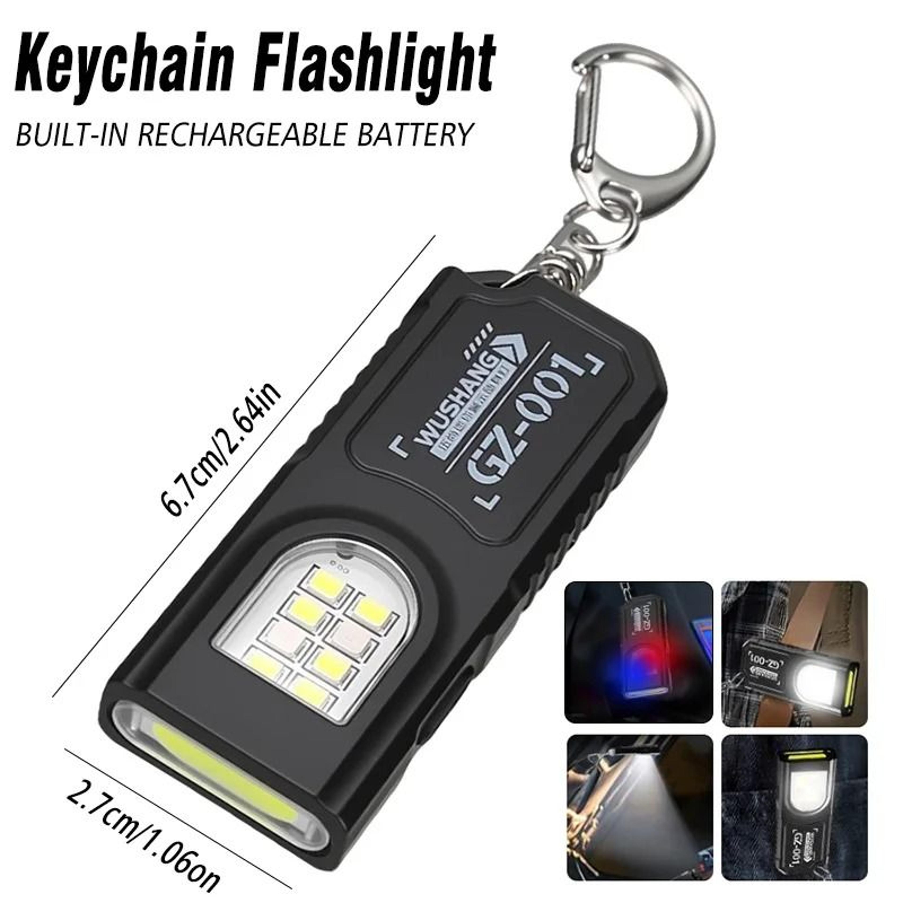 180 Degree Rotatable LED Keychain Work Light With Digital Power Display 8