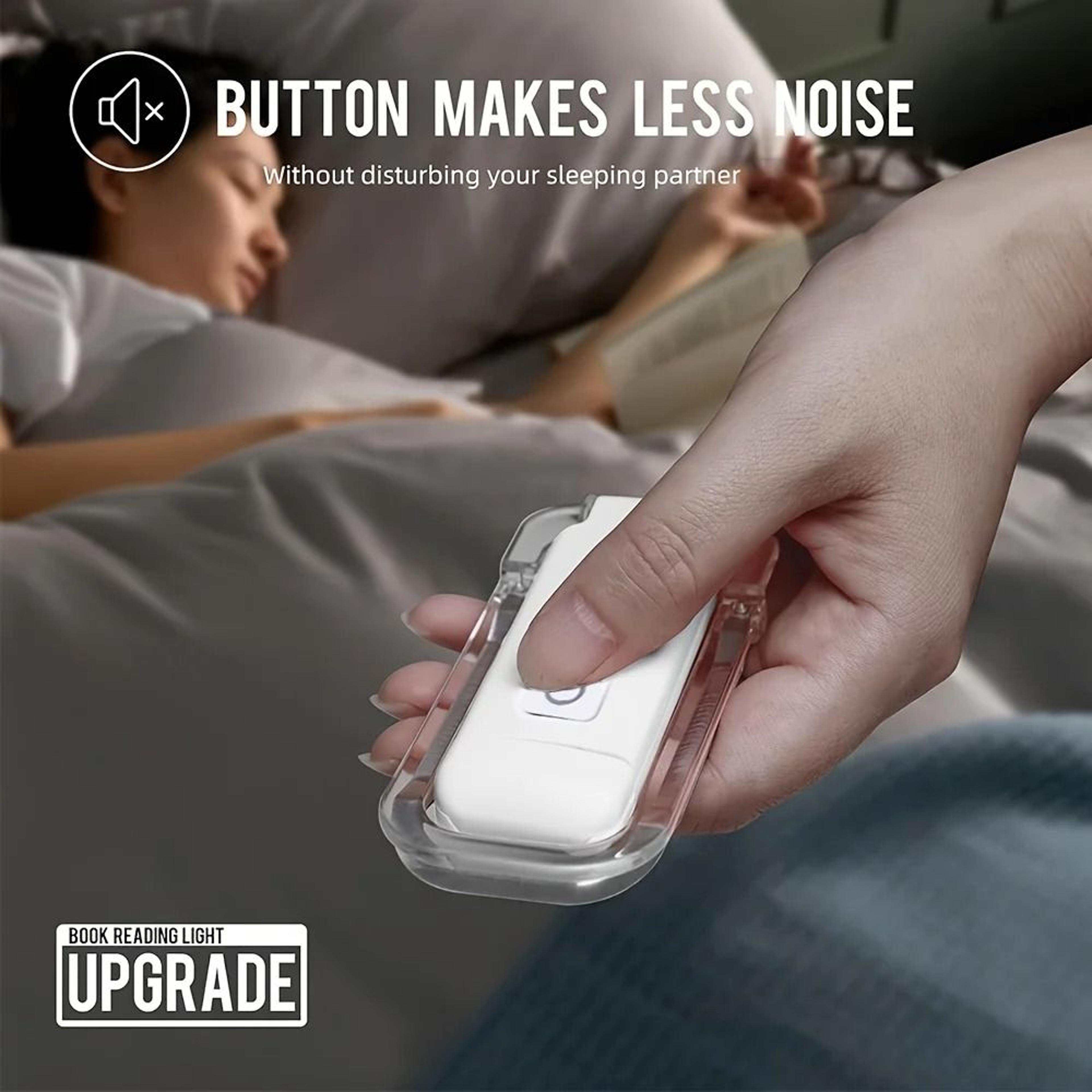 MultiFunctional USB Rechargeable ClipOn Book Light 5