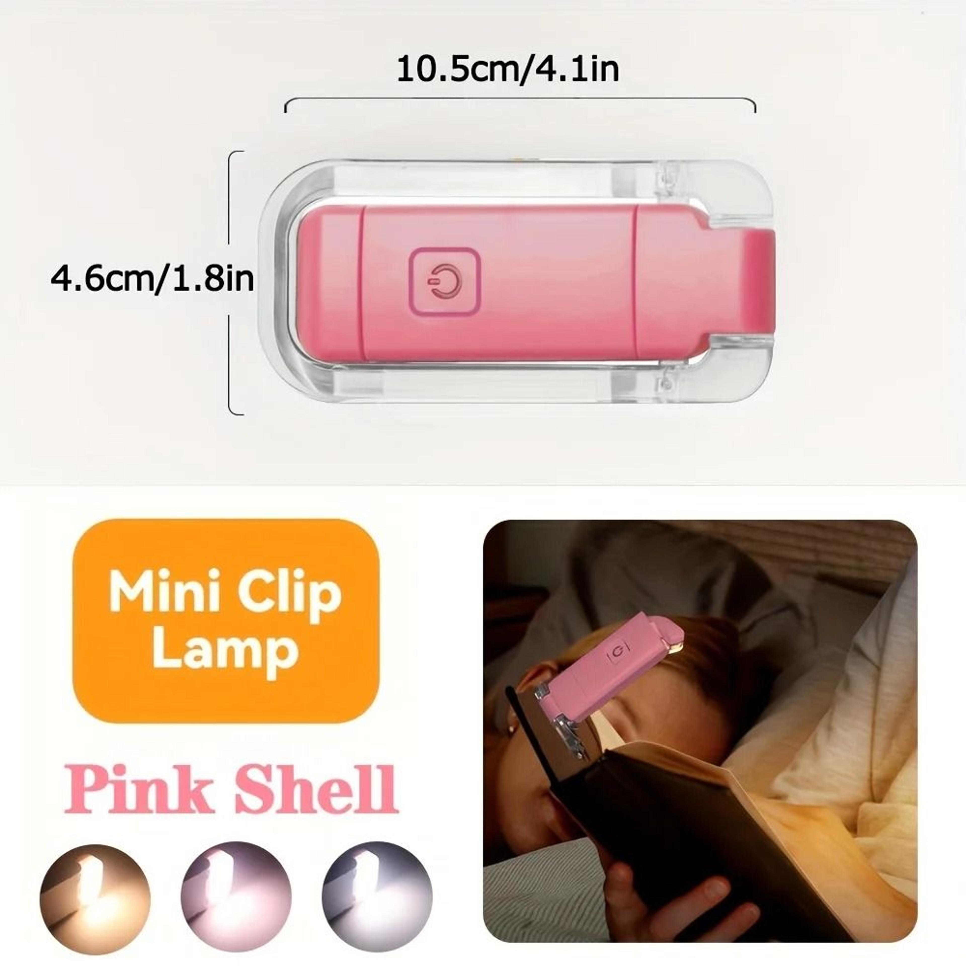 MultiFunctional USB Rechargeable ClipOn Book Light 6