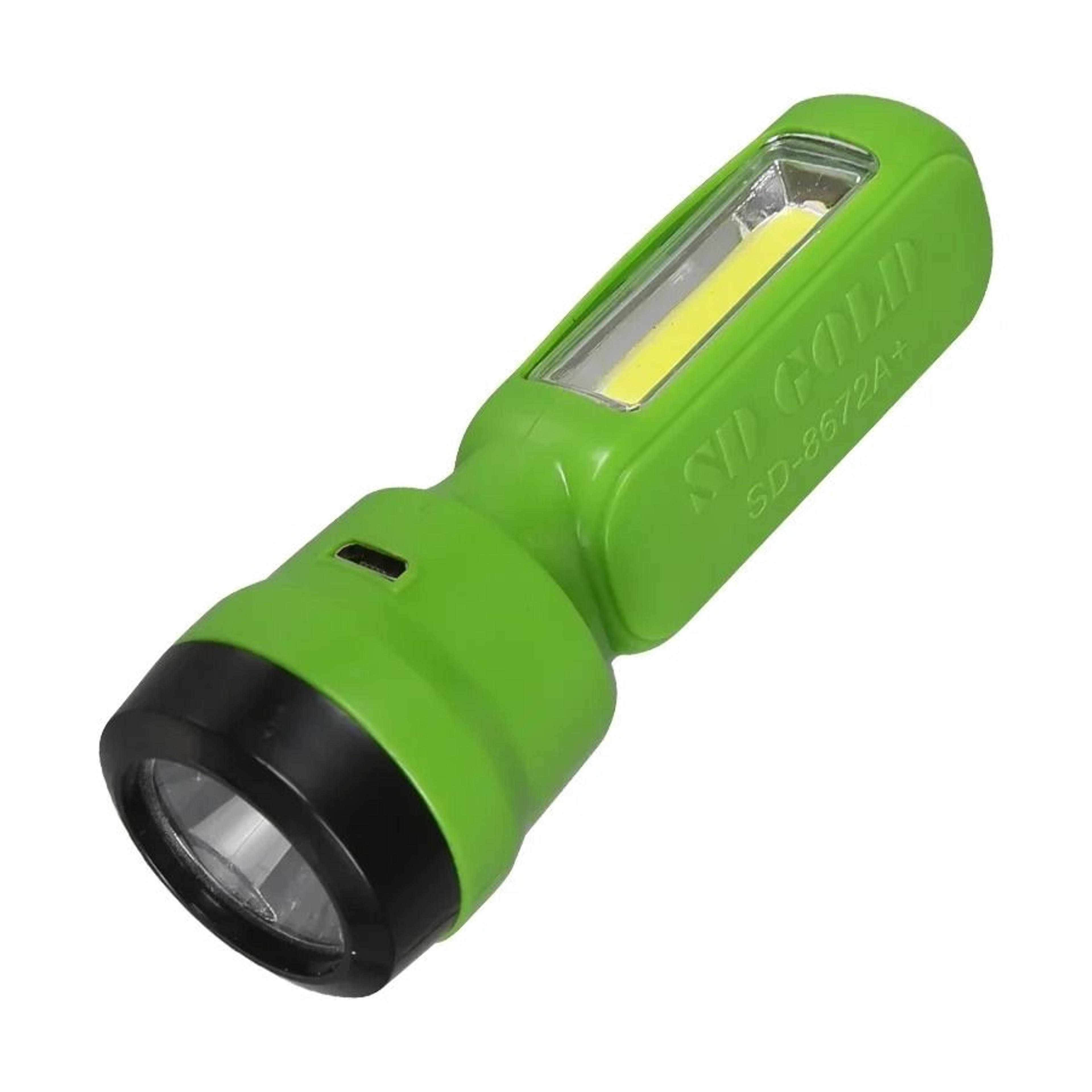 Mini Kids EyeFriendly Rechargeable COBXPE EDC Flashlight 9