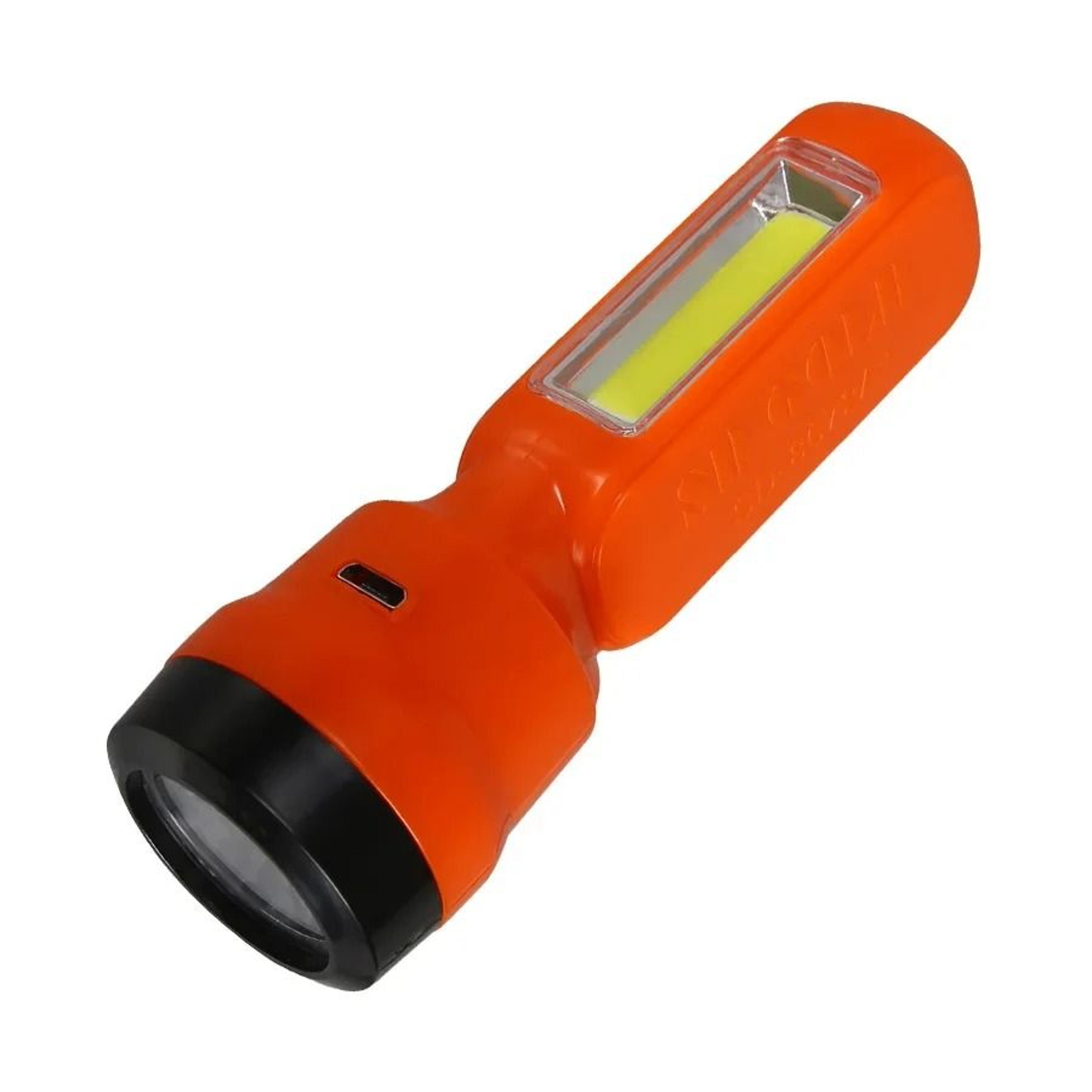 Mini Kids EyeFriendly Rechargeable COBXPE EDC Flashlight 8