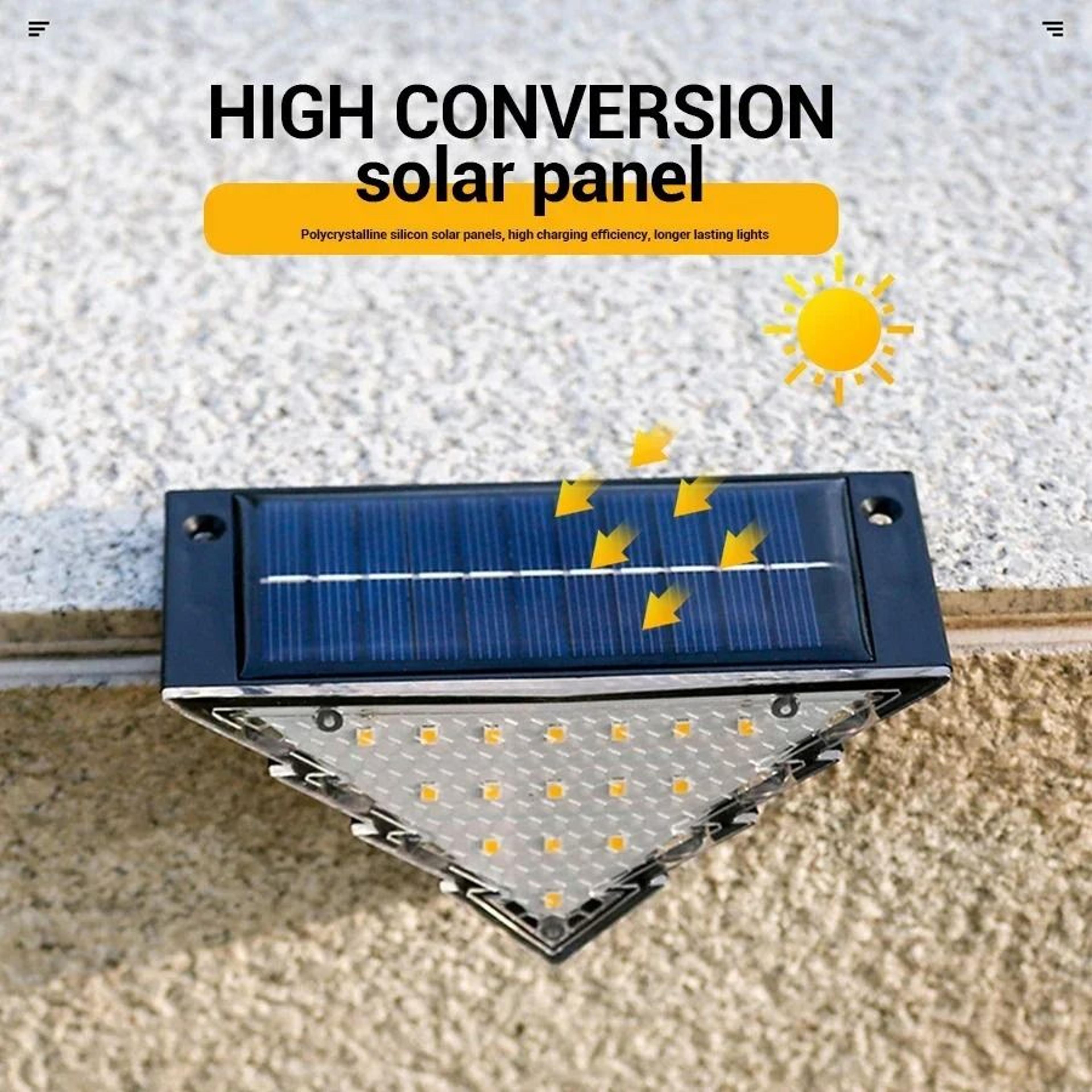 Outdoor Weatherproof Solar Stair And Accent Step Light 1