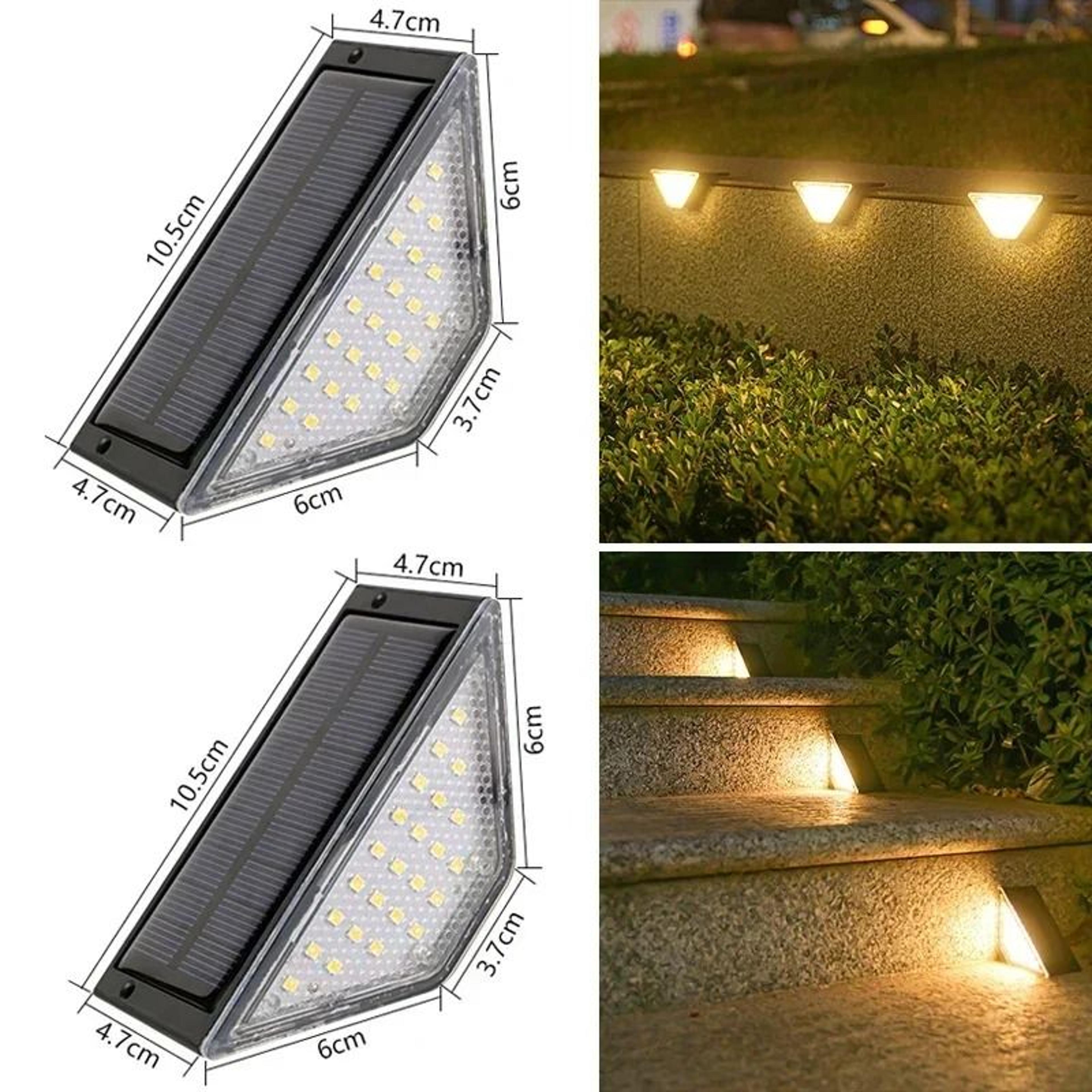 Outdoor Weatherproof Solar Stair And Accent Step Light 11