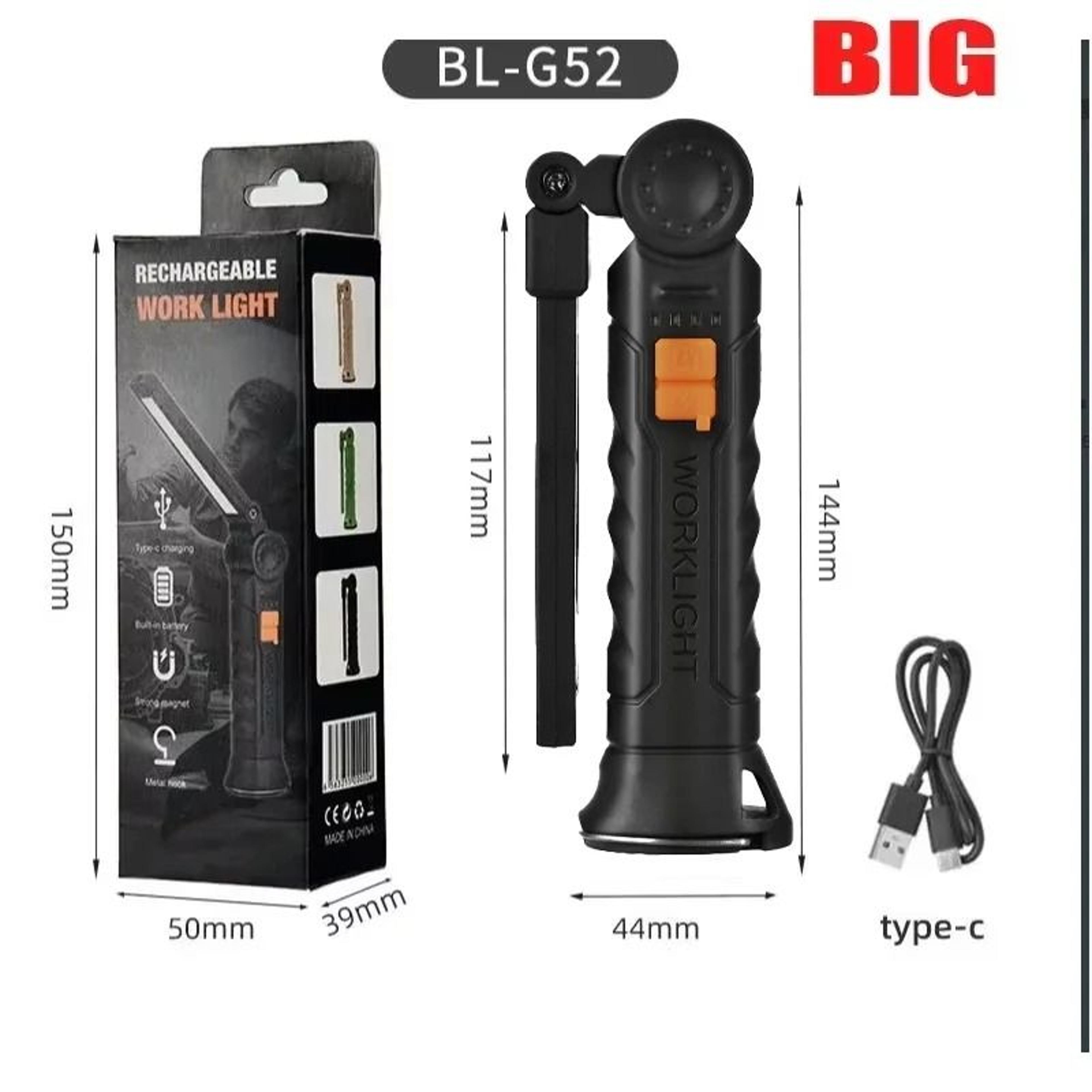 Portable COB LED Rechargeable Magnetic Work Light 10