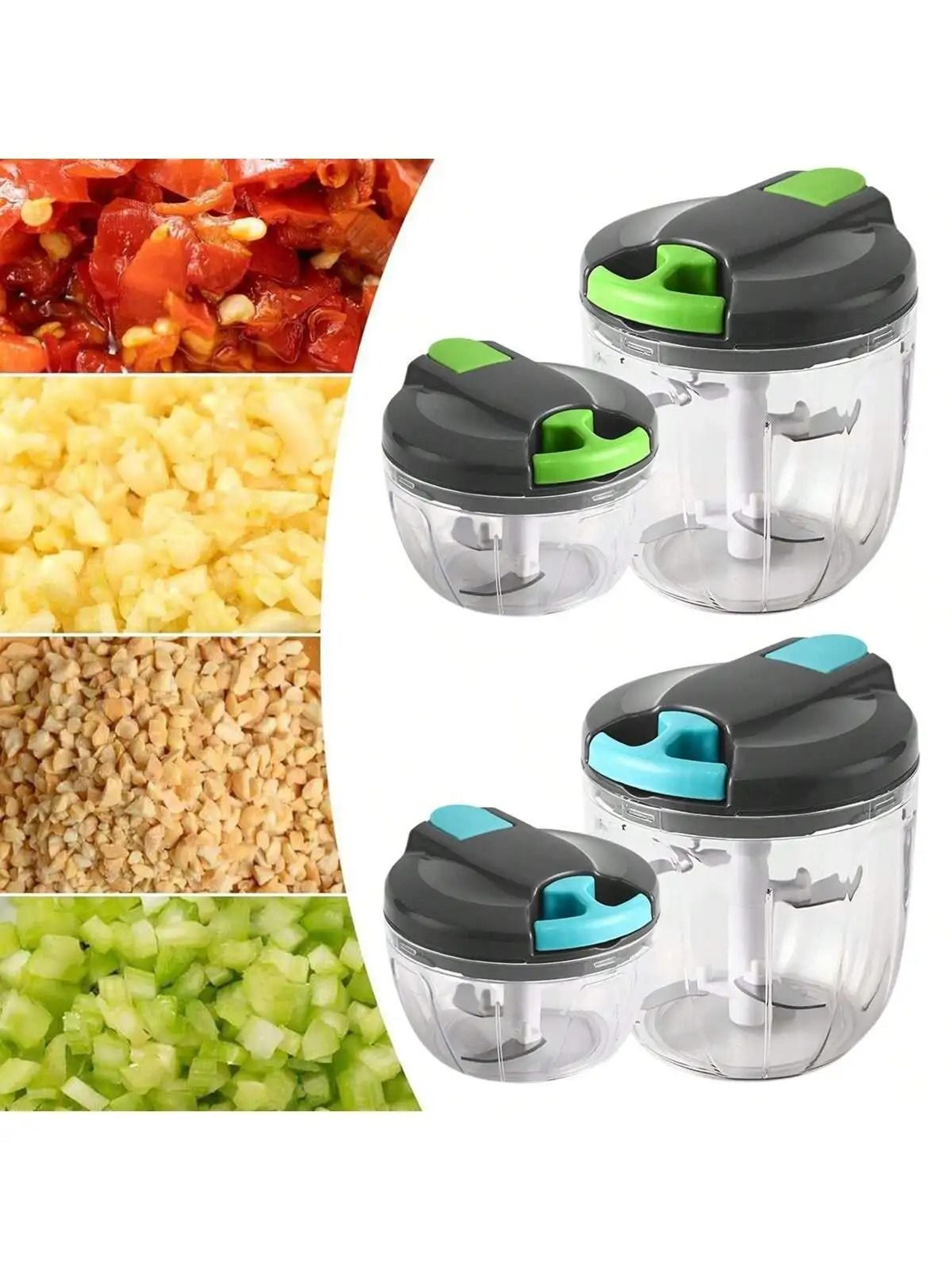 Multifunctional Manual Rotating Vegetable Onion And Garlic Chopper 0