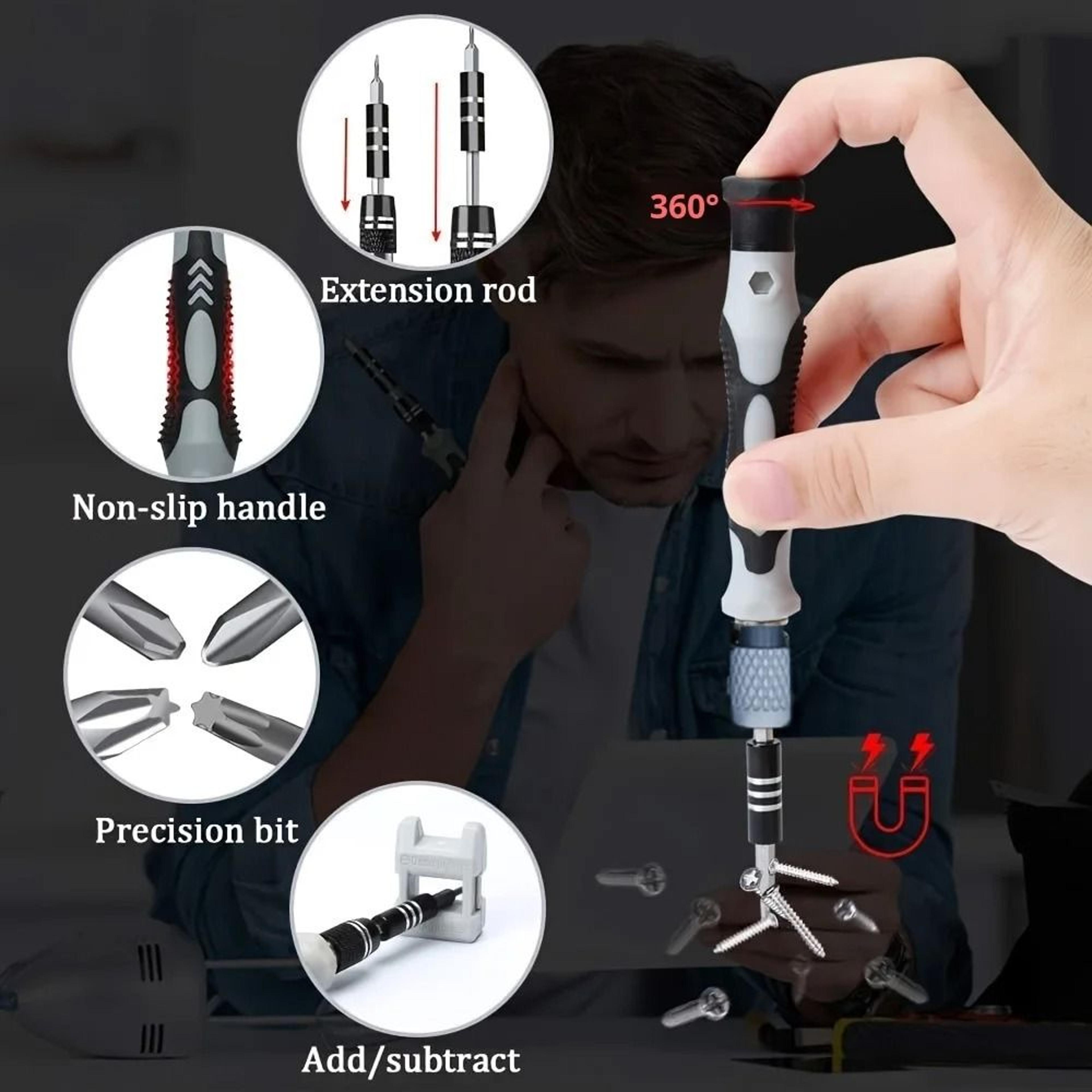 115in1 Multifunctional Precision Magnetic Screwdriver Repair Tool Kit 4