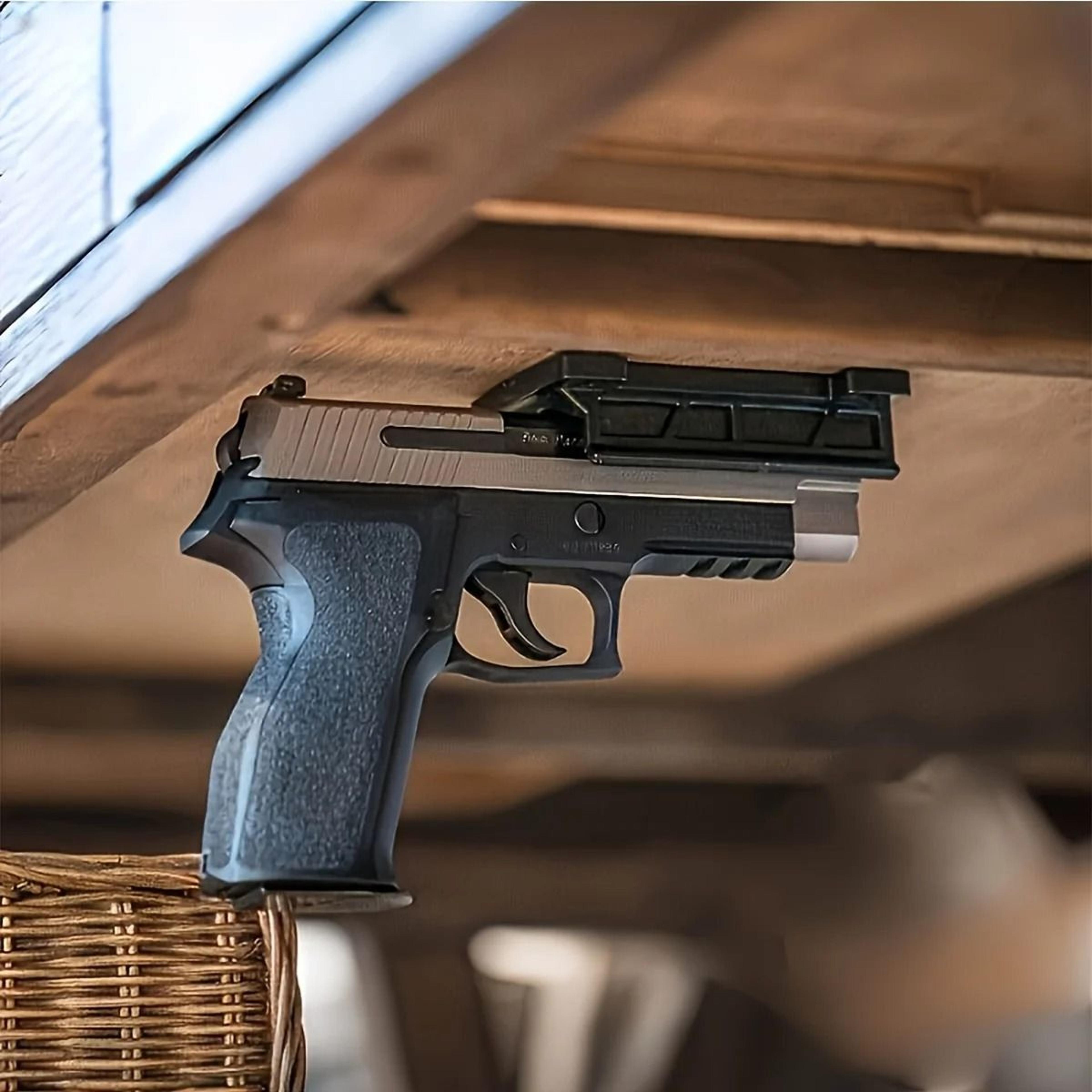 Magnetic Loaded QuickDraw Vehicle Handgun Mount 2