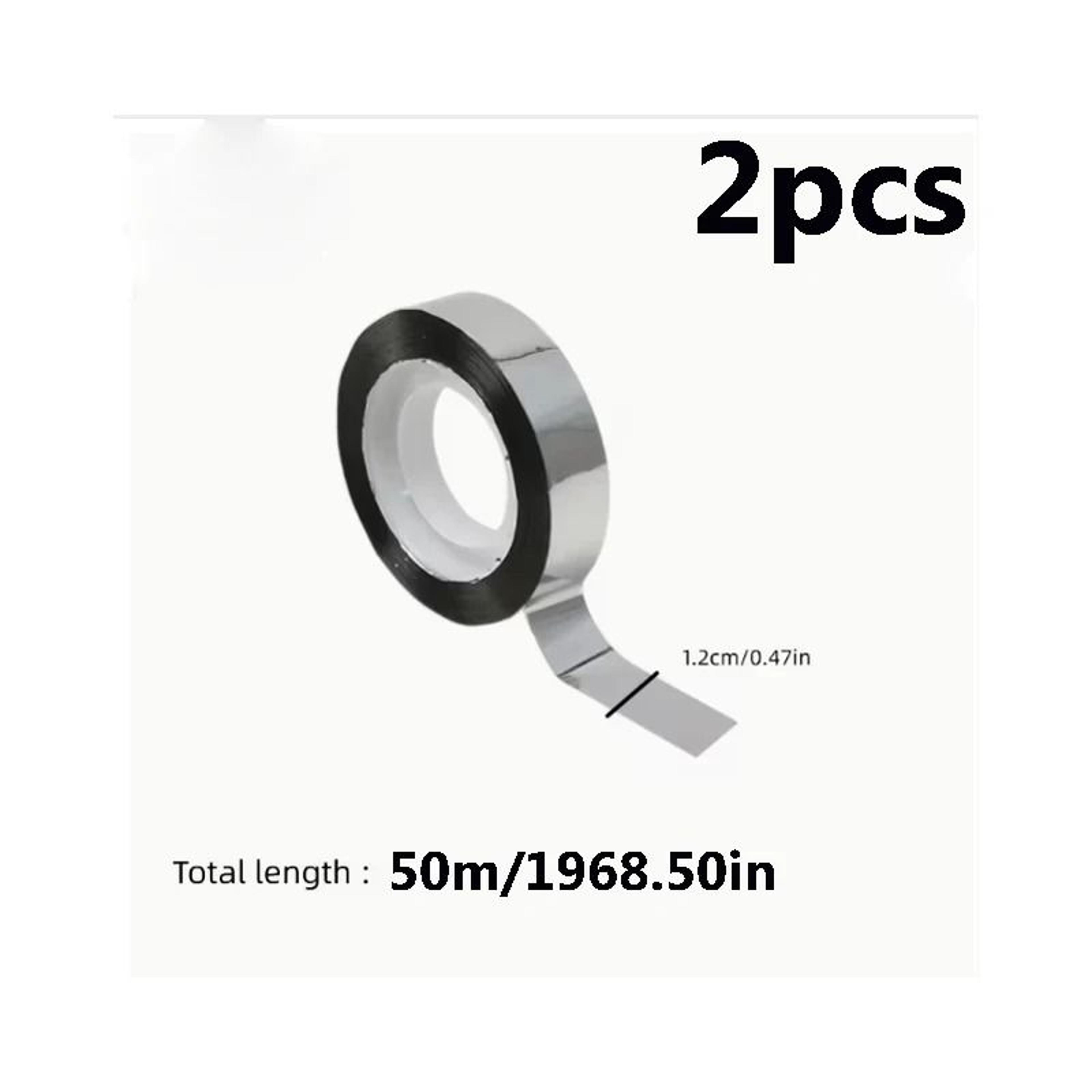 Metallic Silver Mirror Tape 7