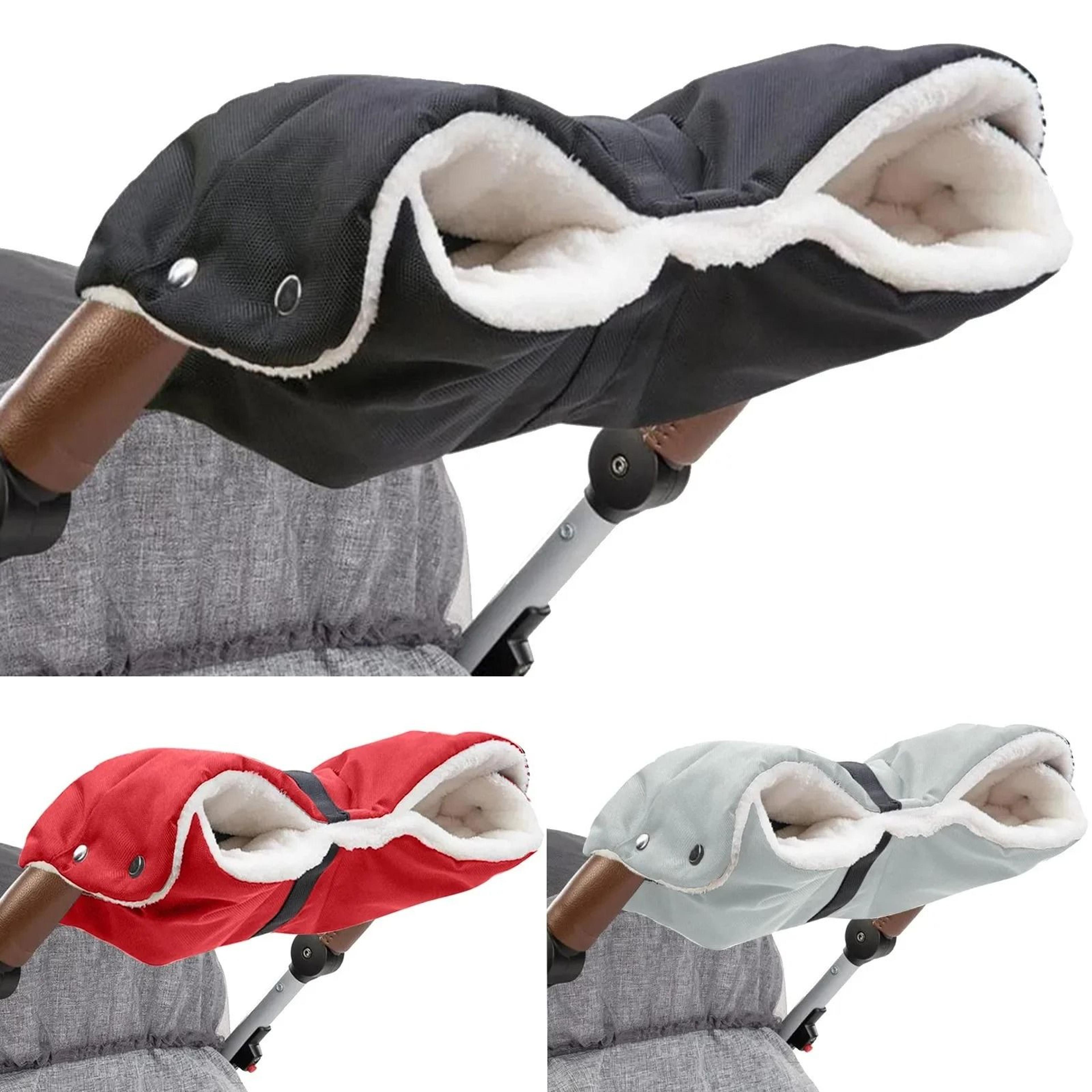 detachable fleece winter warm stroller handmuffs