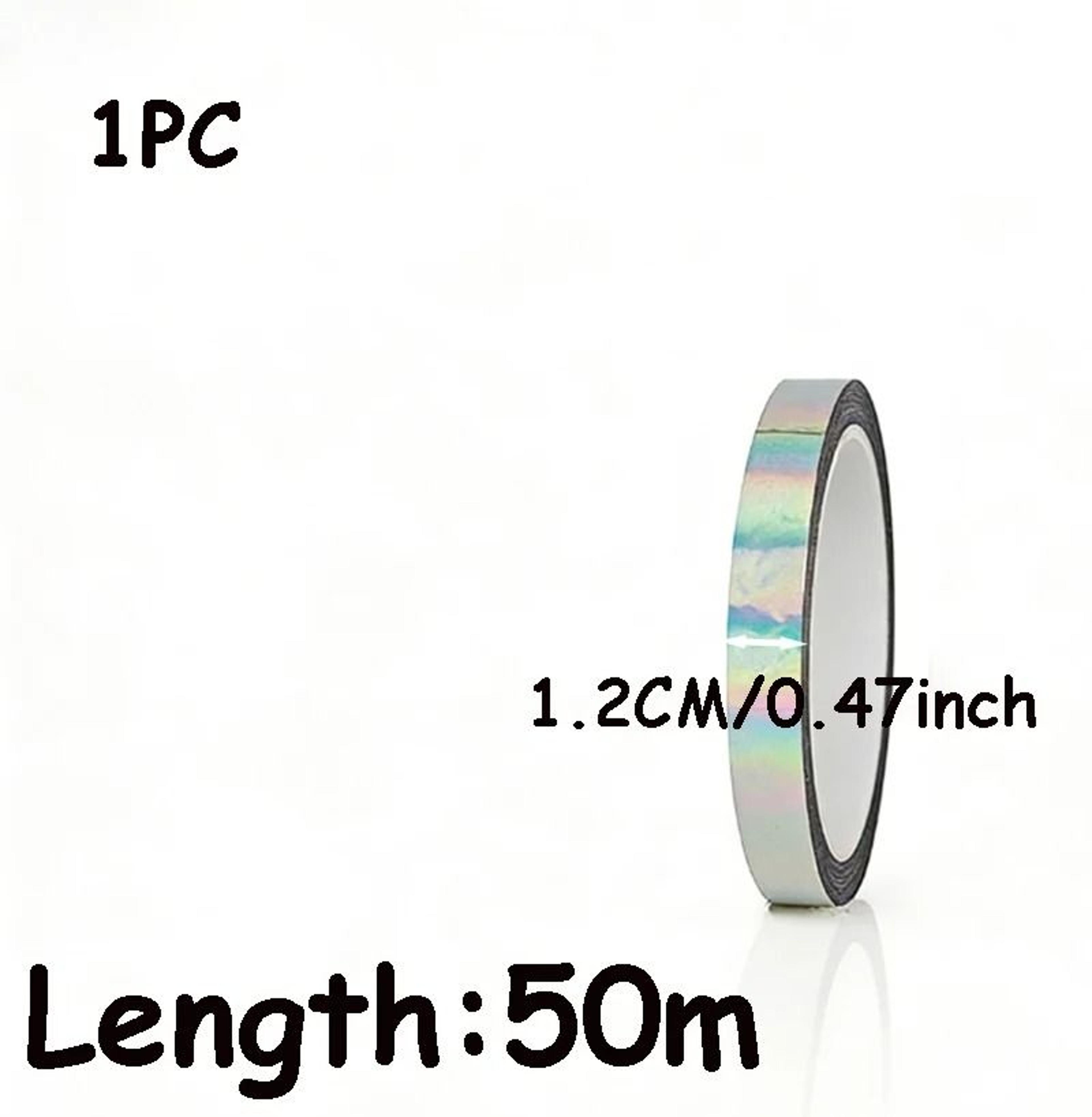 Premium Metallic Silver Mirror Decorative Tape 50 M 10