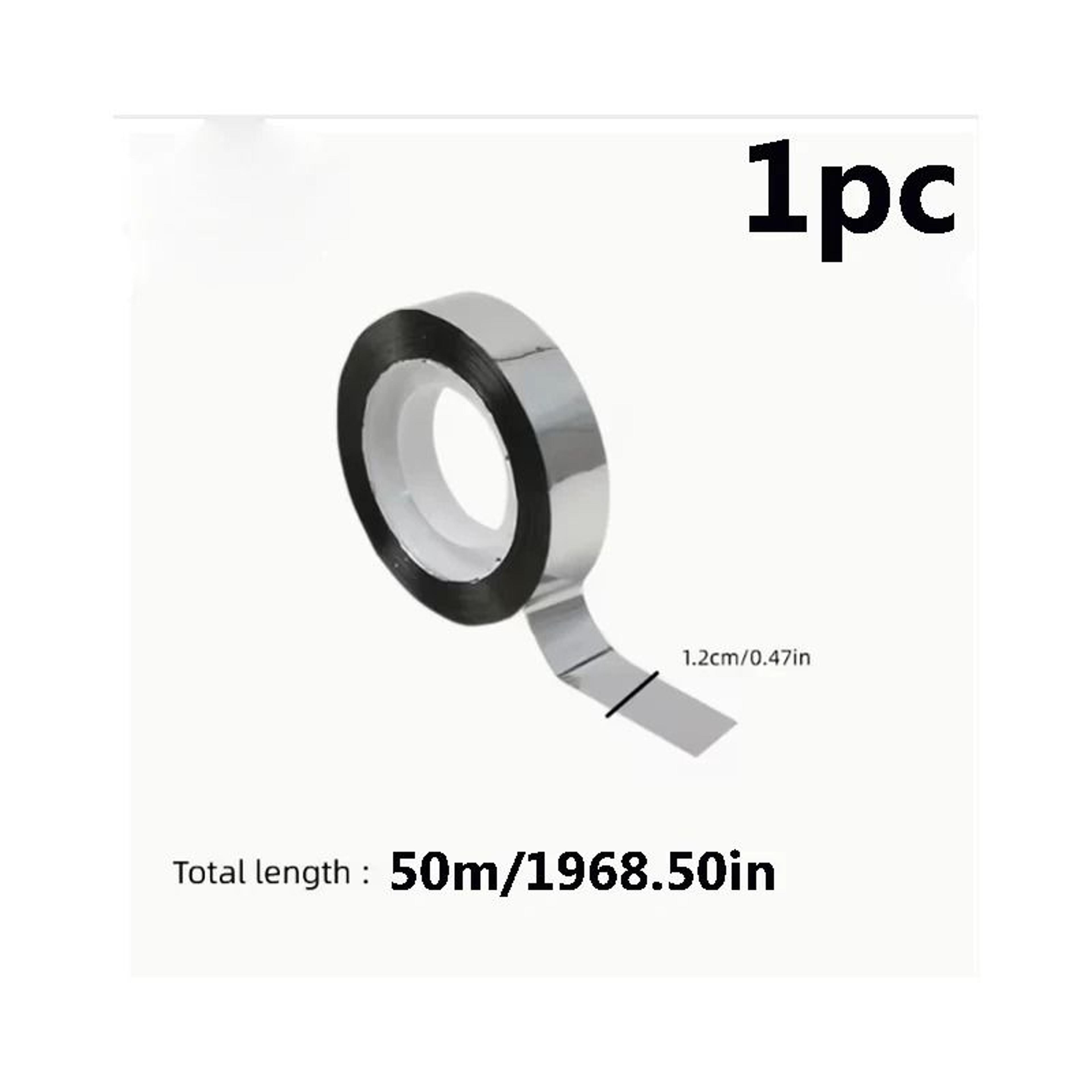 Premium Metallic Silver Mirror Decorative Tape 50 M 1