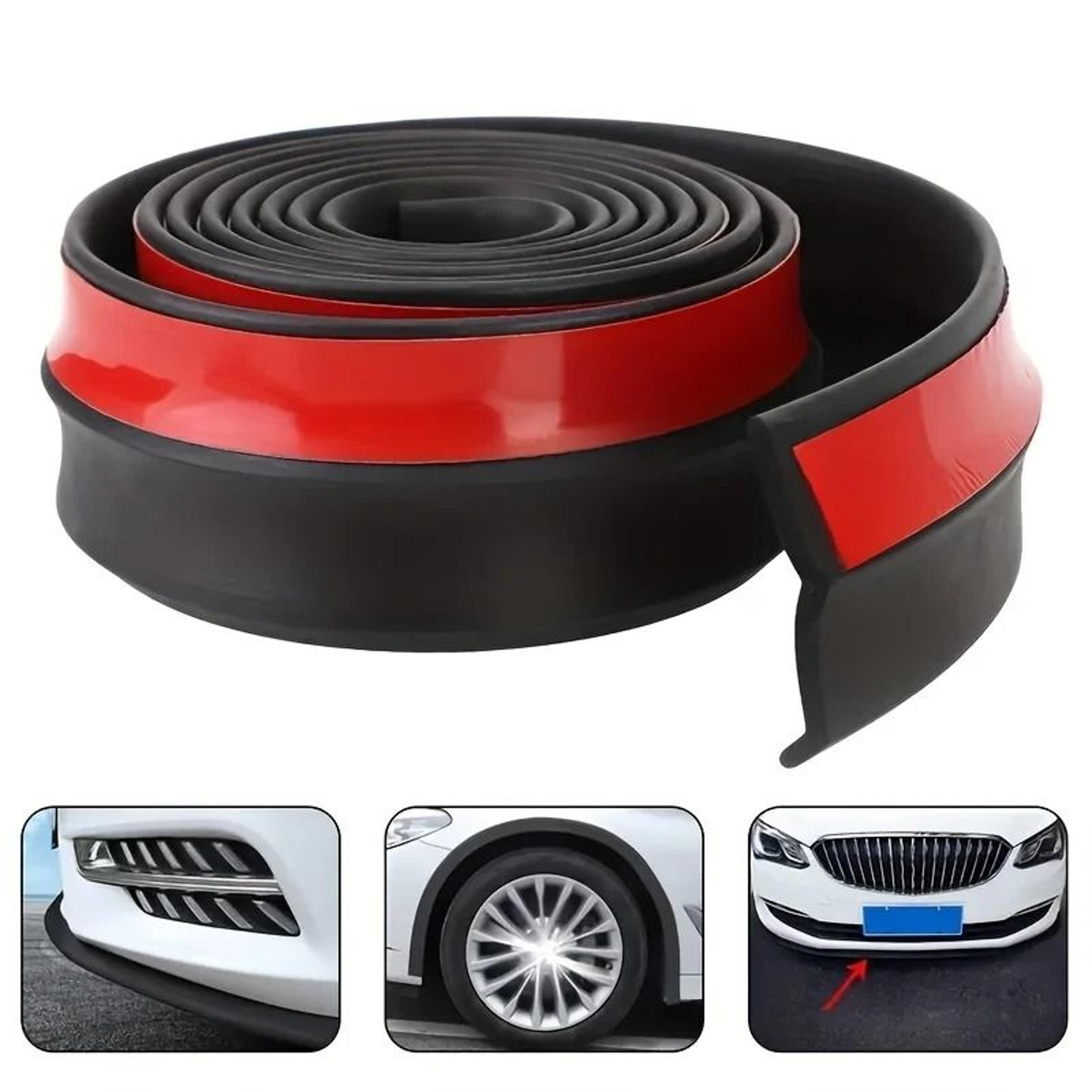 25Meter Universal Front Bumper Lip Spoiler And Protector Strip 0