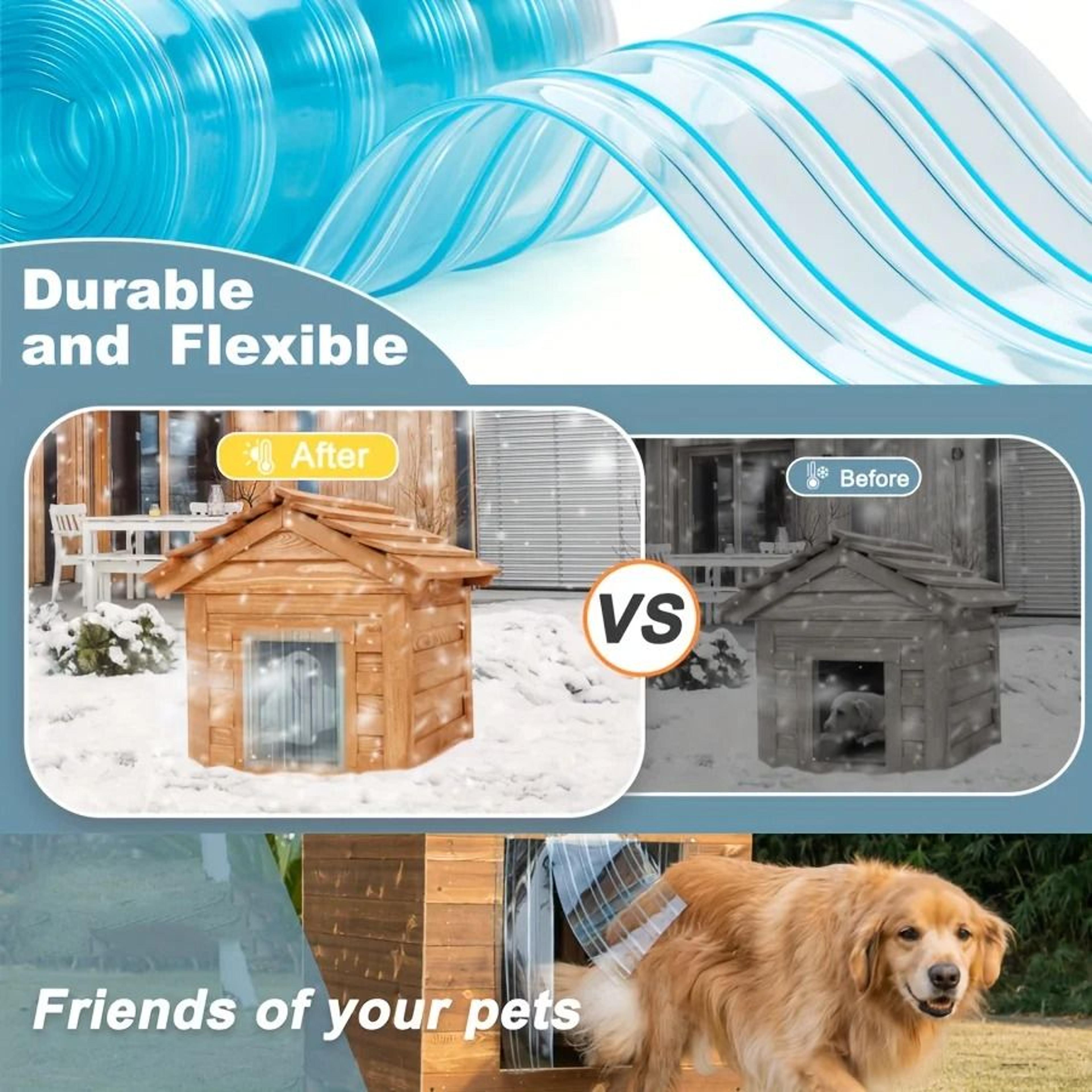 heavy-duty insulated vinyl pvc pet door flap strip