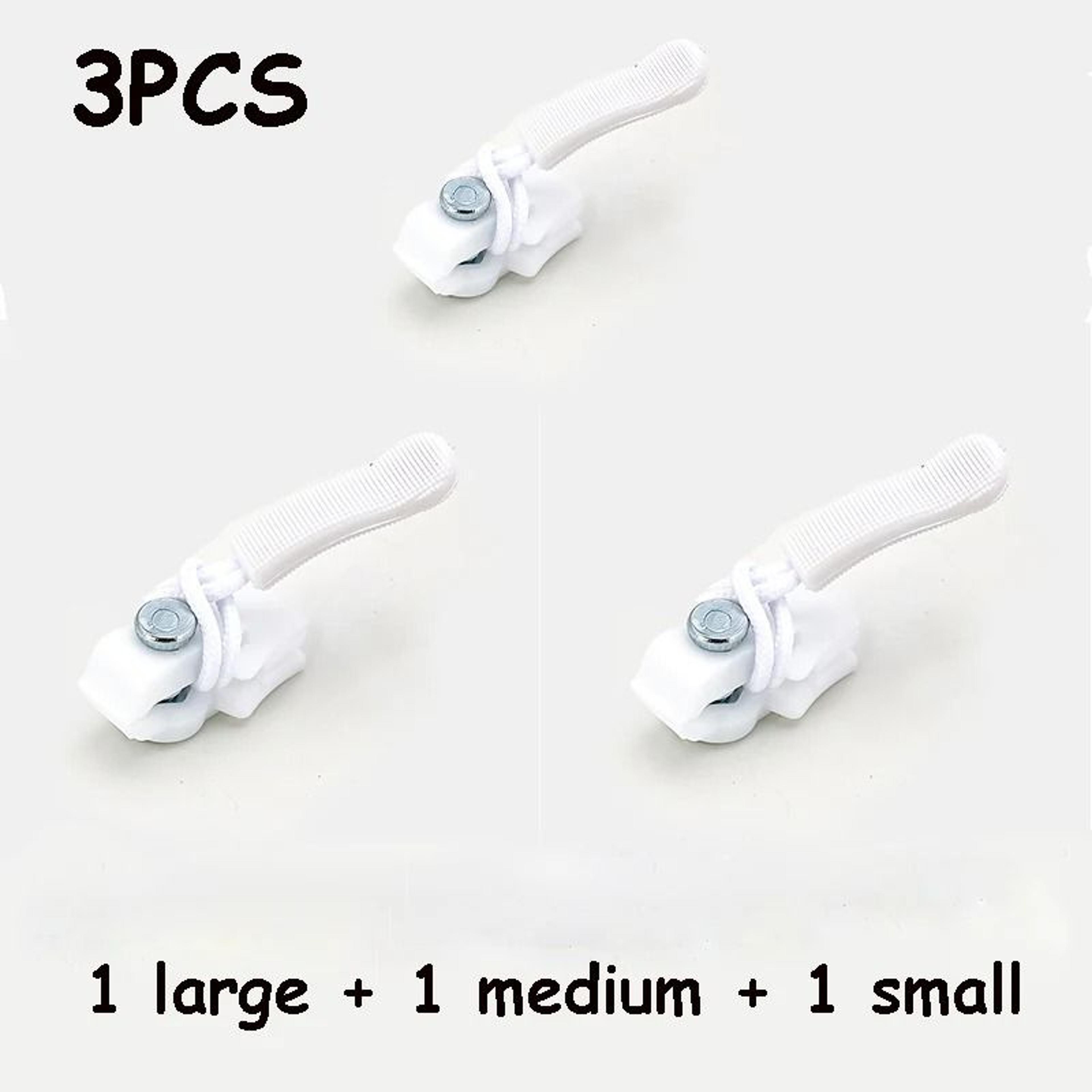 6Piece QuickRelease Zipper Pull Replacement Slider Kit 10