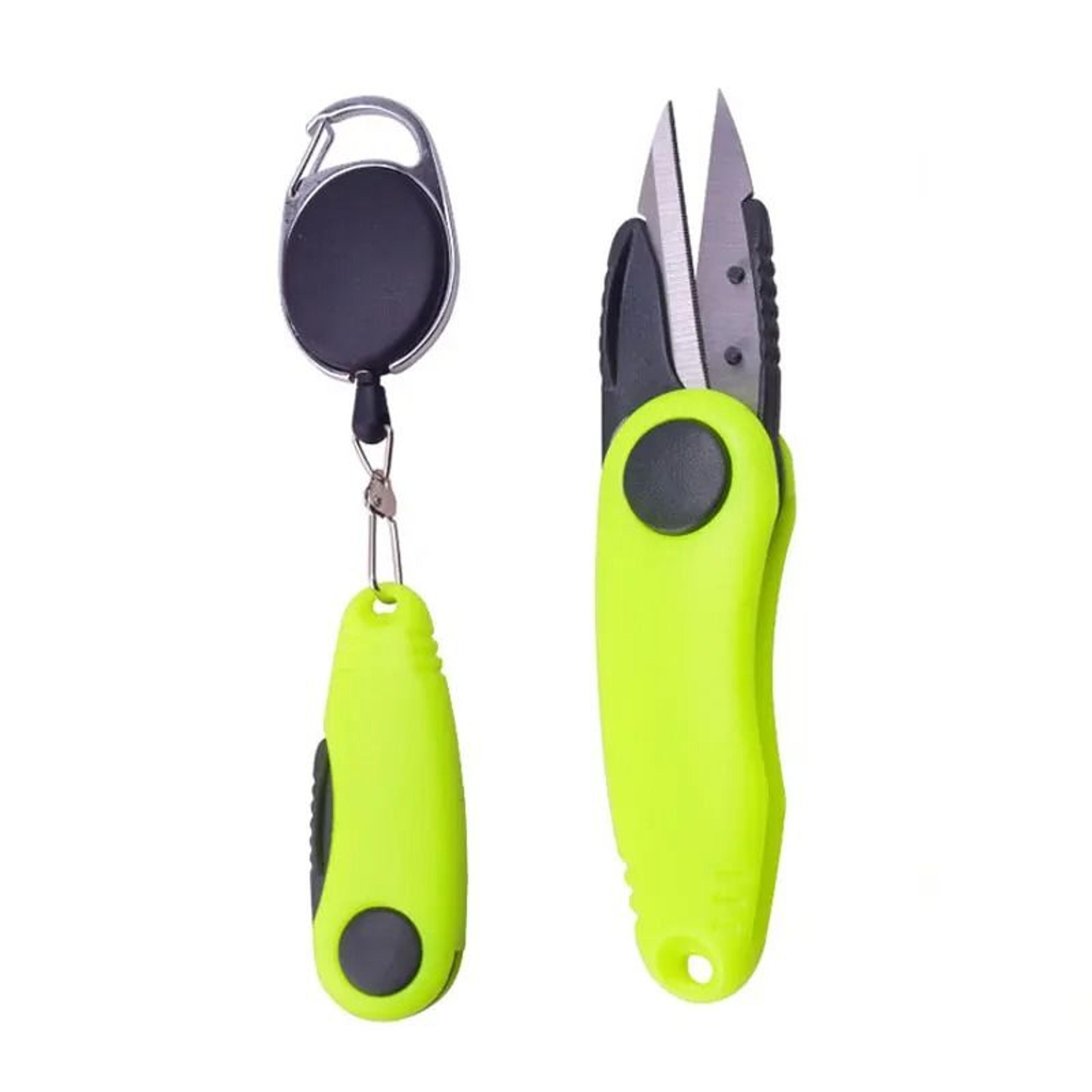 shrimp-shaped folding stainless steel fishing line scissors