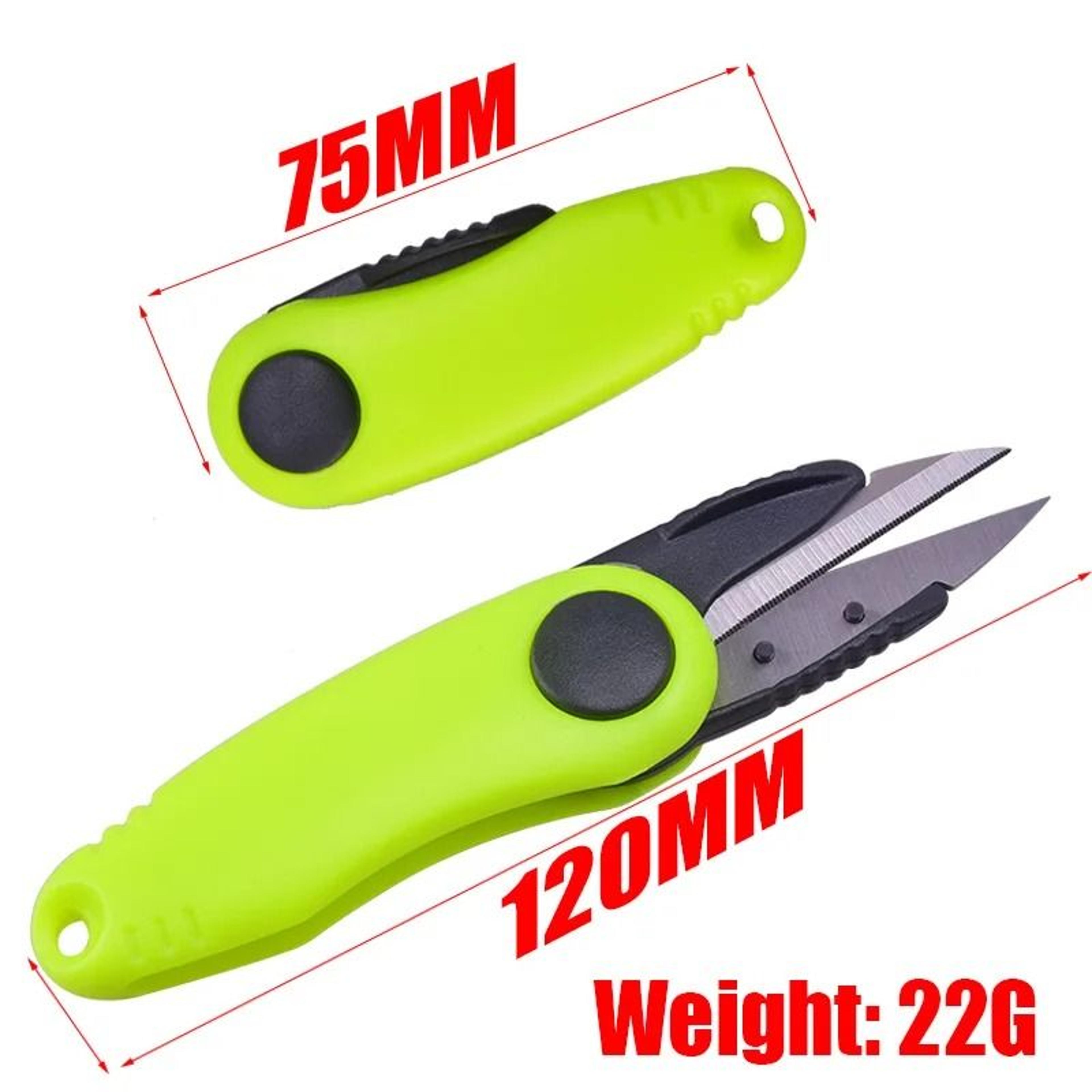 ShrimpShaped Folding Stainless Steel Fishing Line Scissors 1