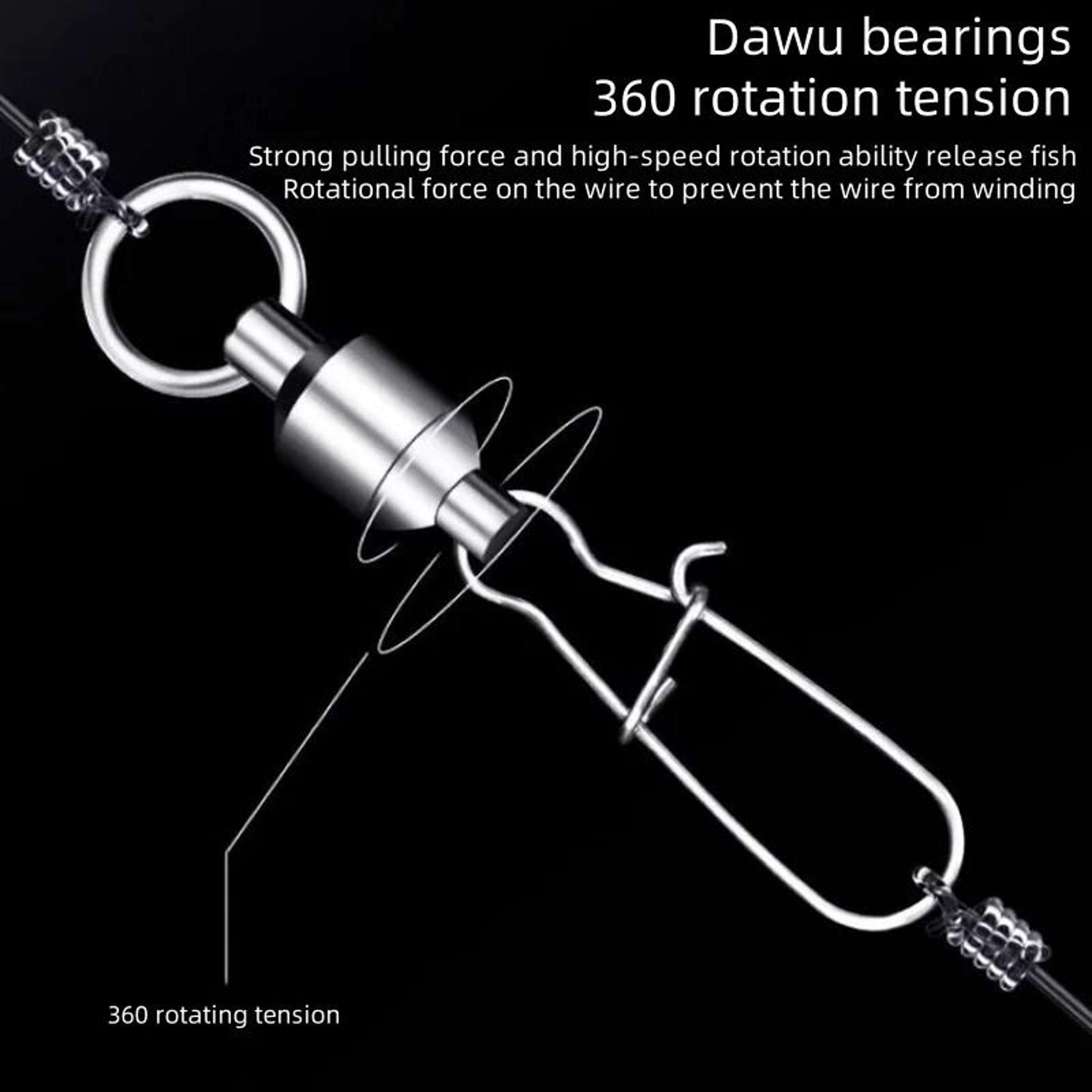 20Piece HeavyDuty Ball Bearing Swivel With Cross Lock Snap Connectors 4
