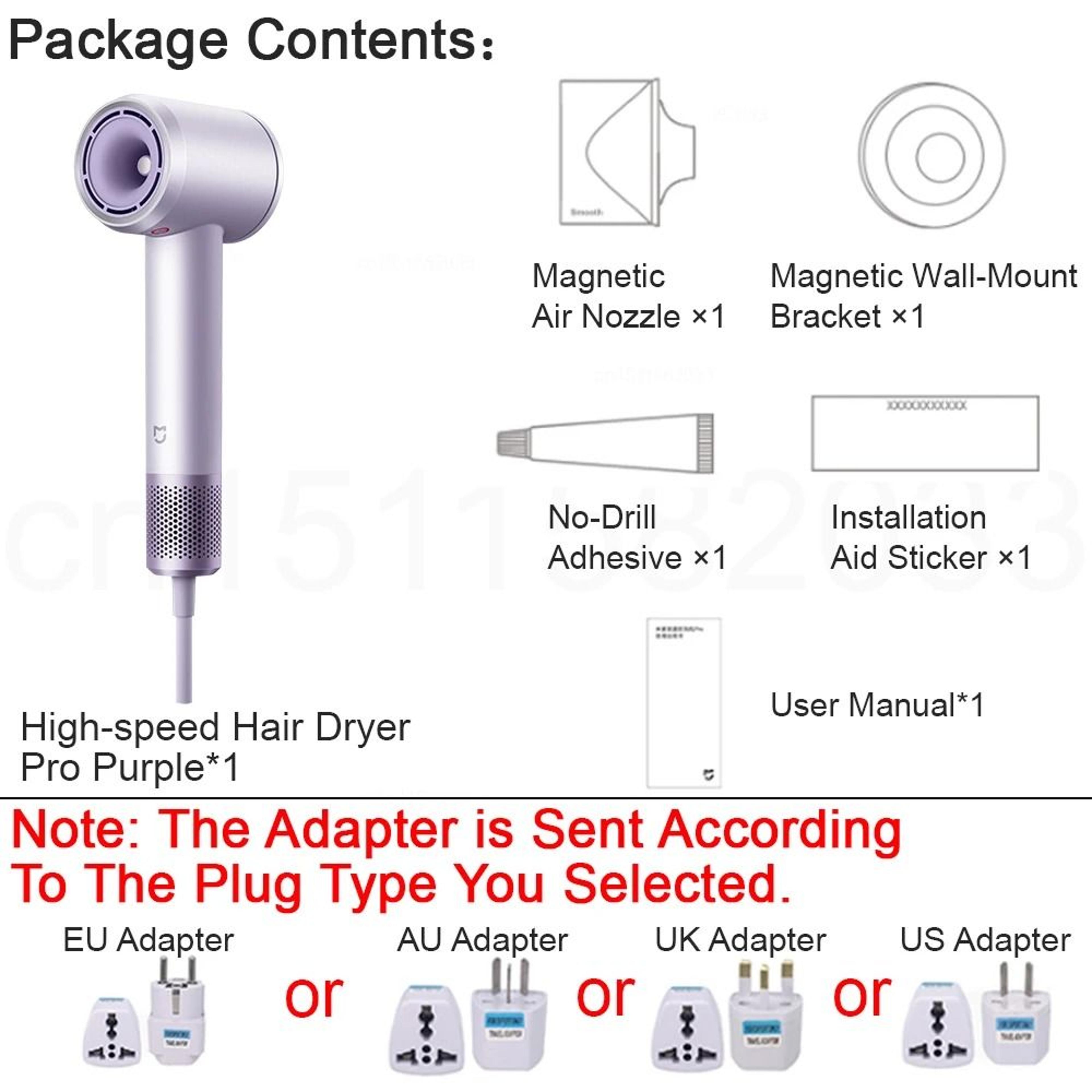 Xiaomi Mijia HighSpeed Hair Dryer Pro 9