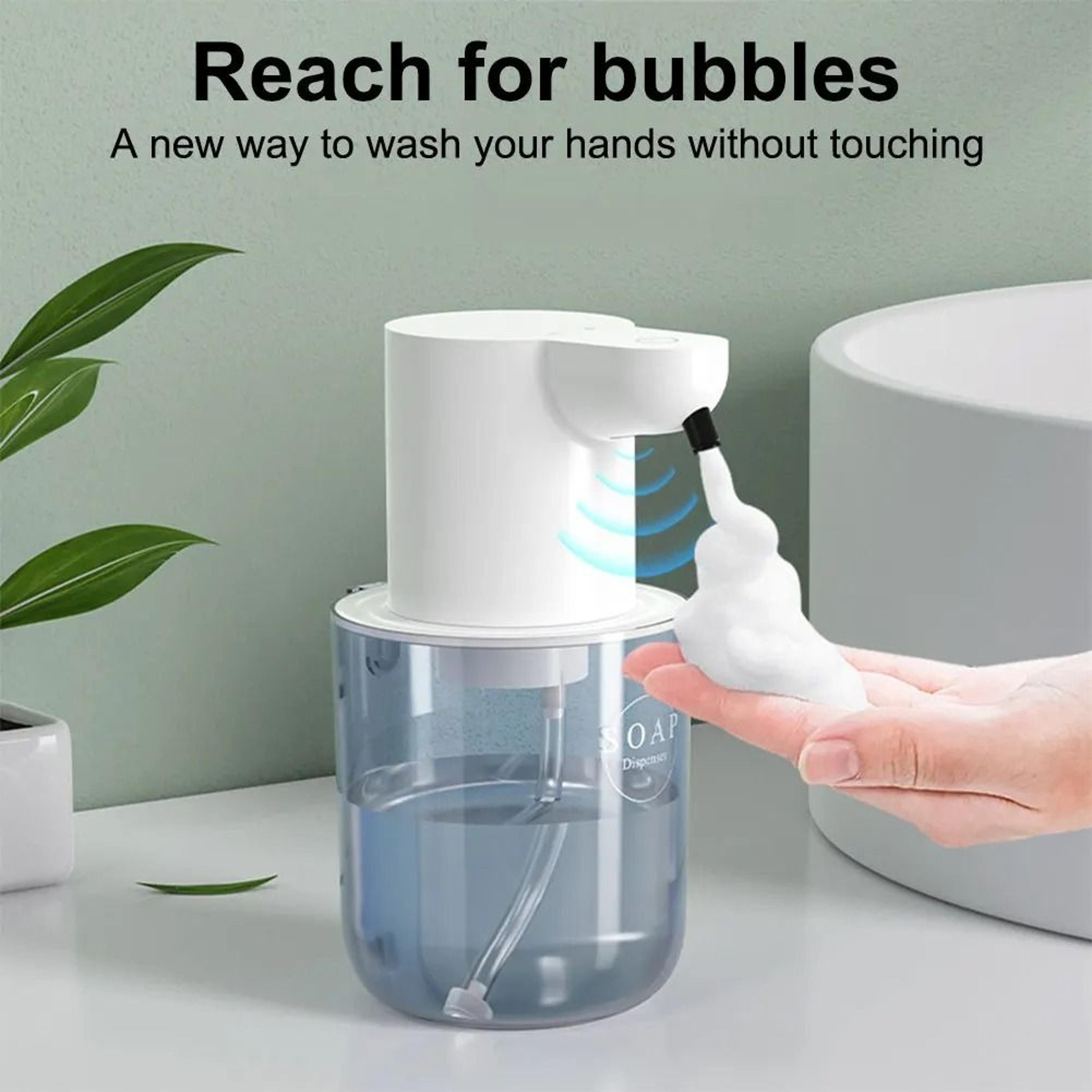 Portable 400ML Automatic Infrared Soap Dispenser FoamGel Output 1