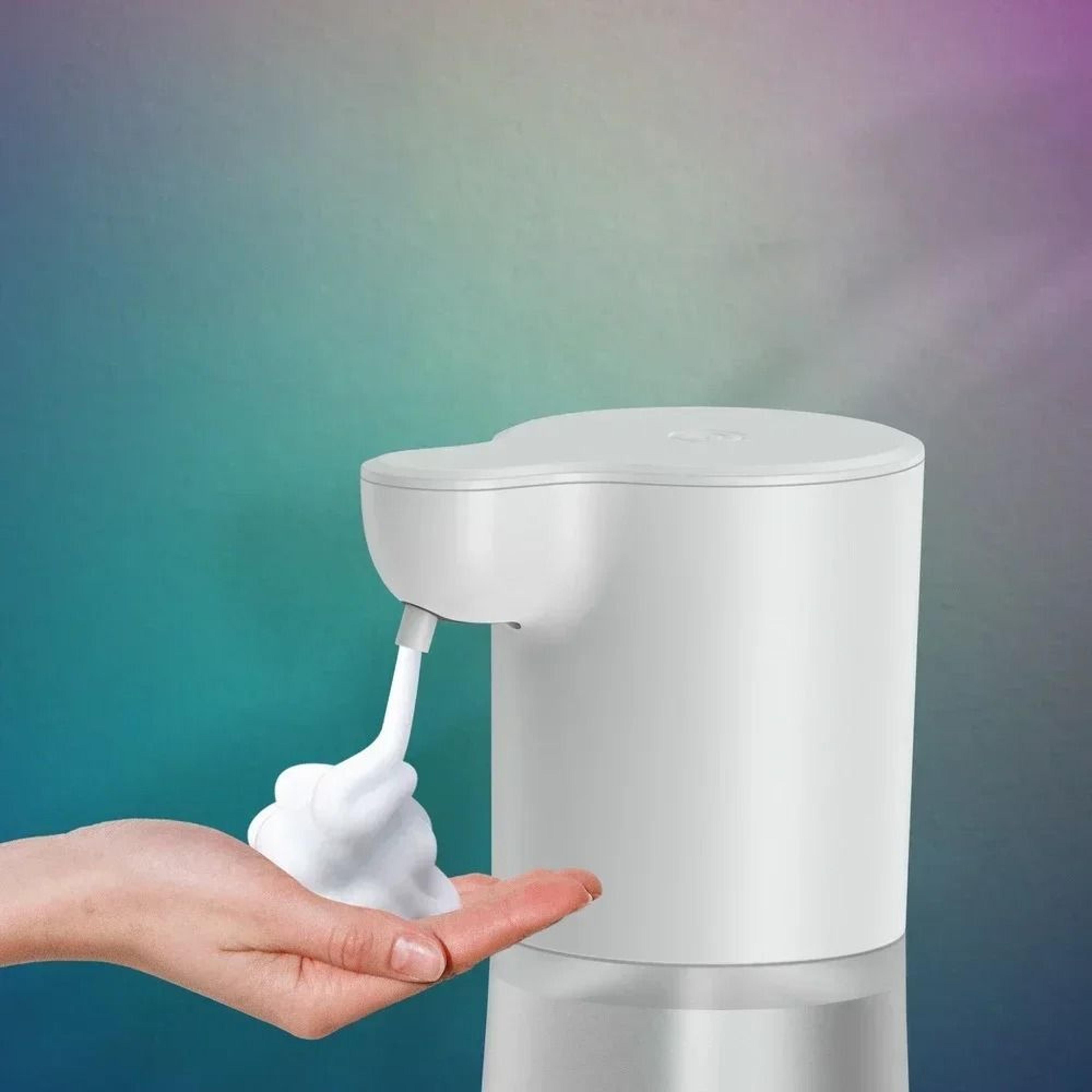 600ML HighCapacity Frosted Intelligent Automatic Foam Soap Dispenser 4