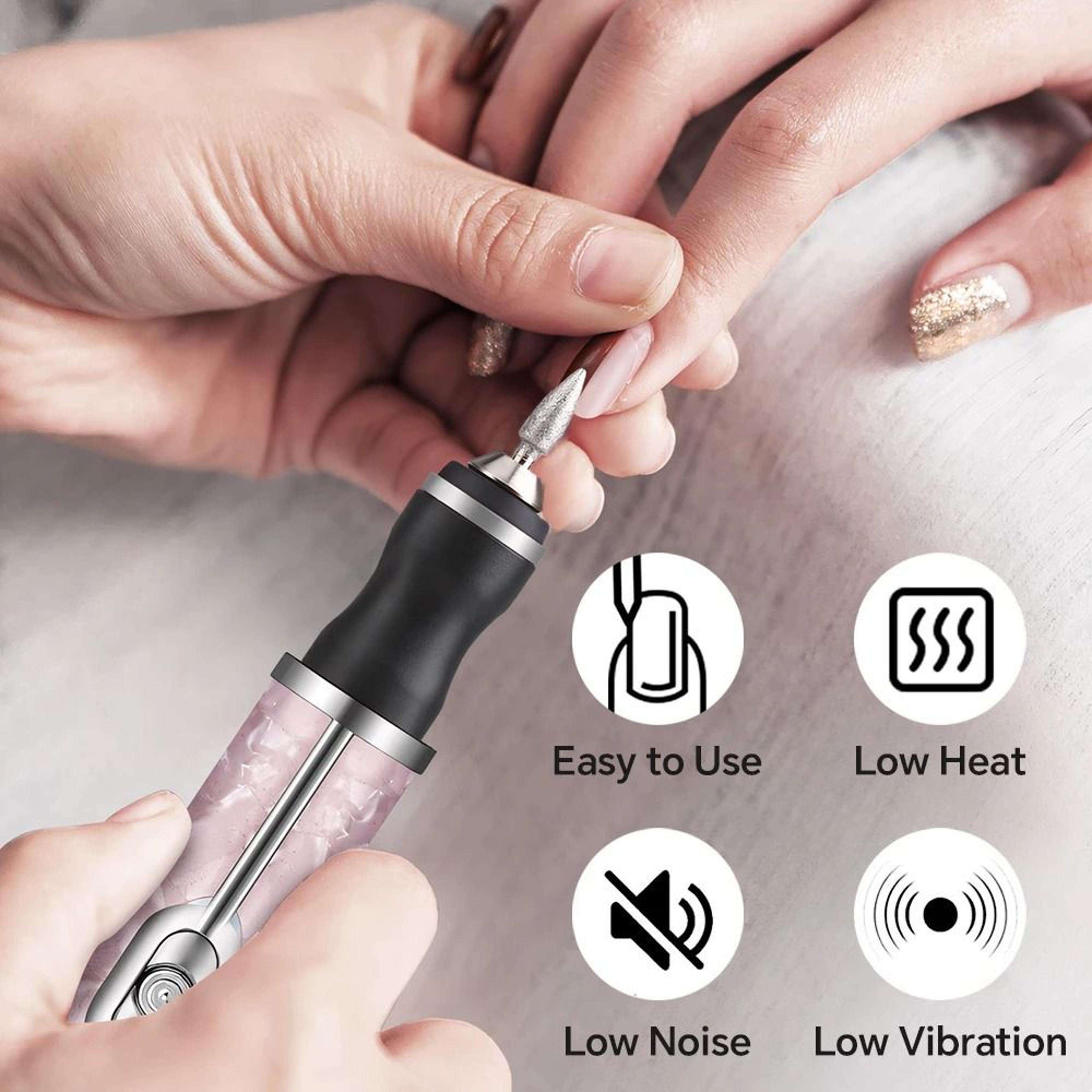 Professional Rechargeable Electric Nail Drill  Polishing Machine 1