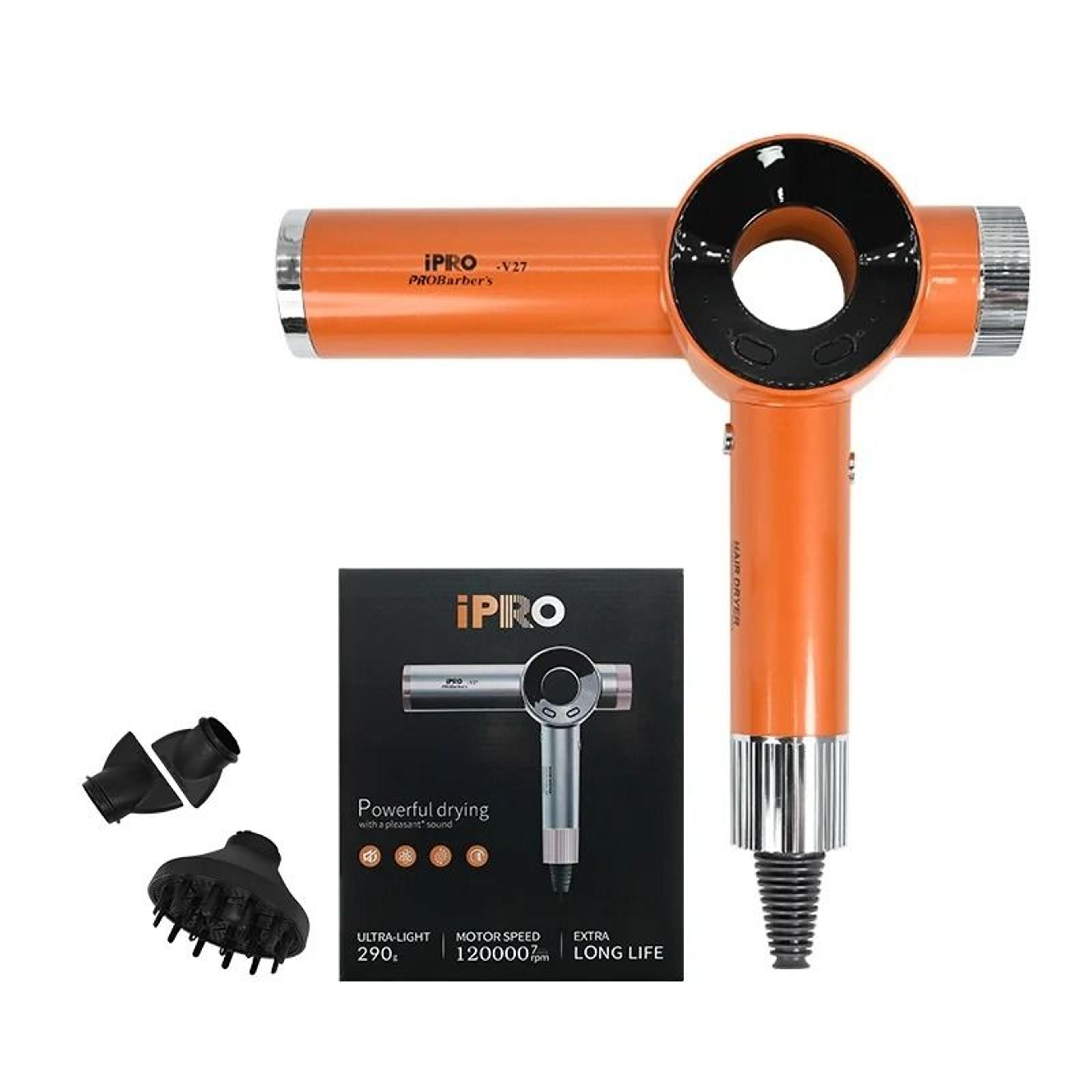 Professional 120000 RPM HighSpeed Bladeless Hair Dryer V27 Edition 1