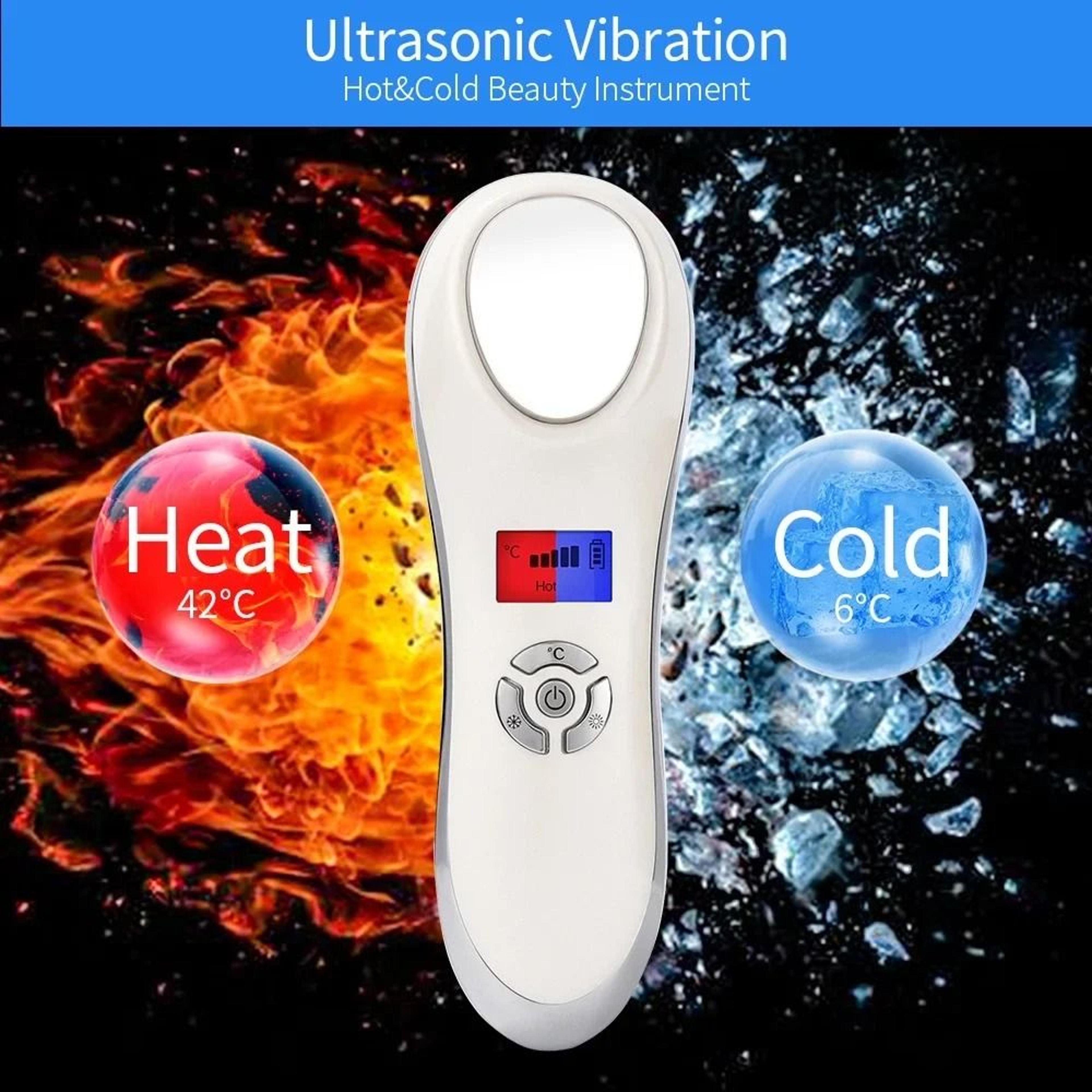 Professional Hot  Cold Facial Beauty Instrument 2