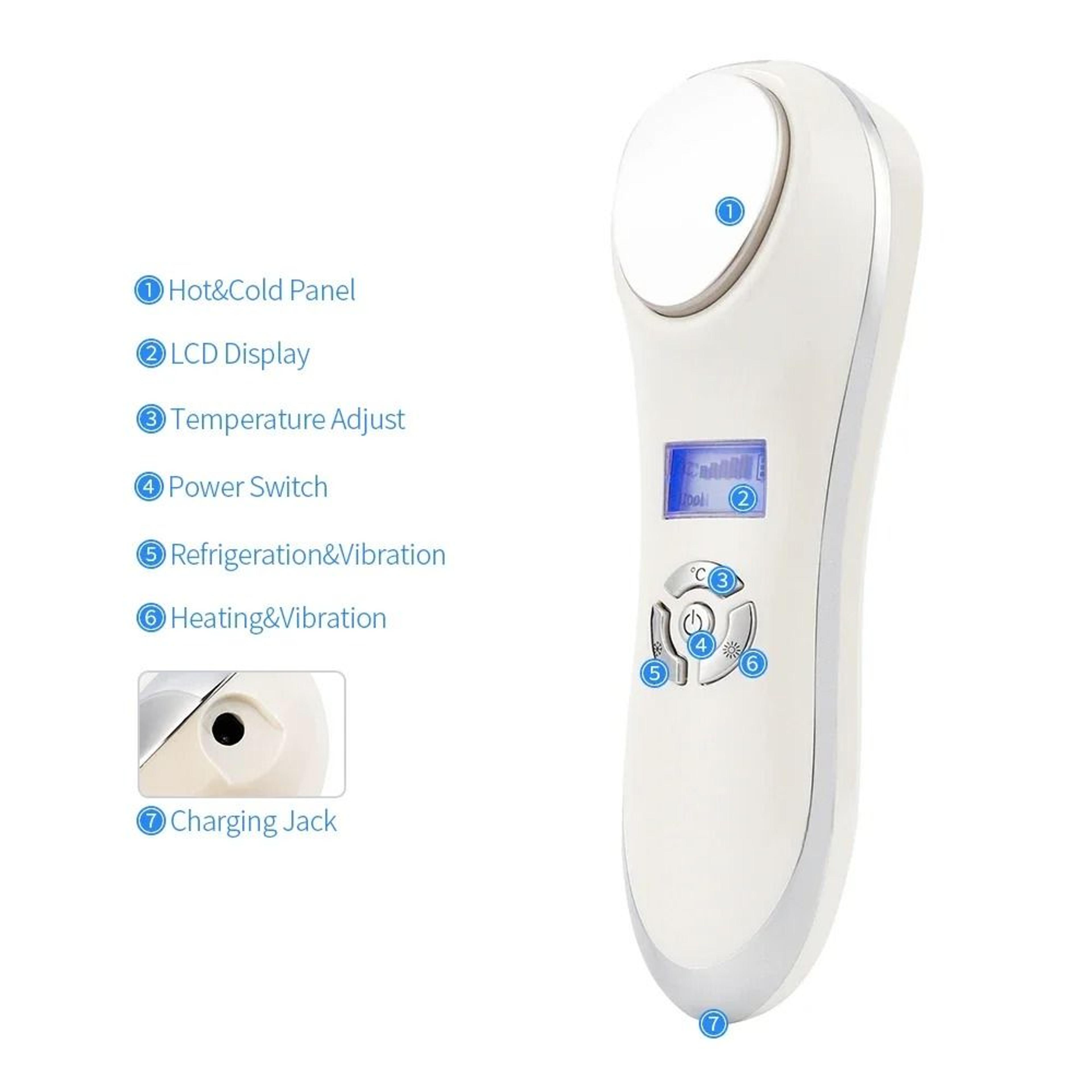 Professional Hot  Cold Facial Beauty Instrument 3
