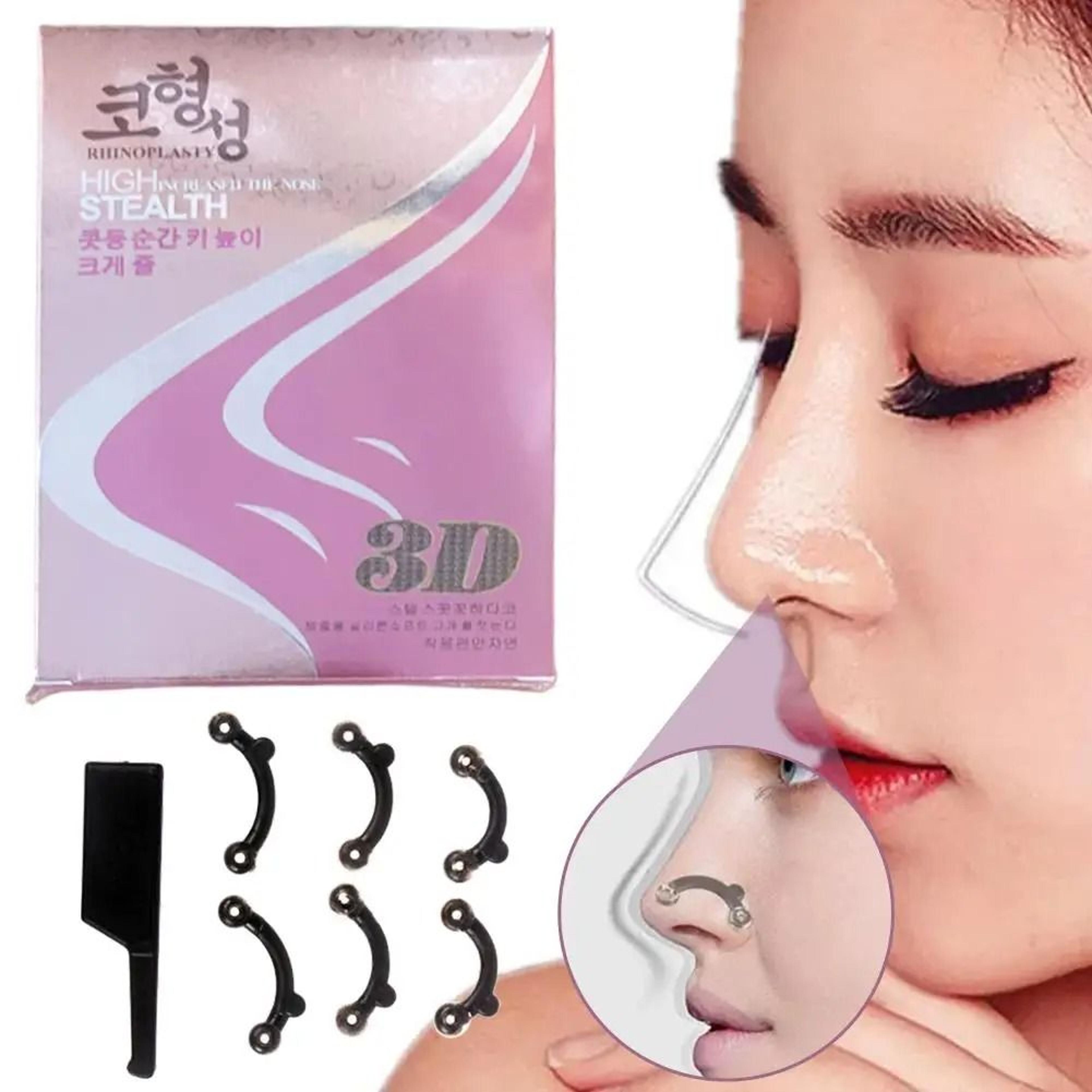 MultiFunctional Nose Up Lifting Bridge Shaper  Massage Roller Set 3