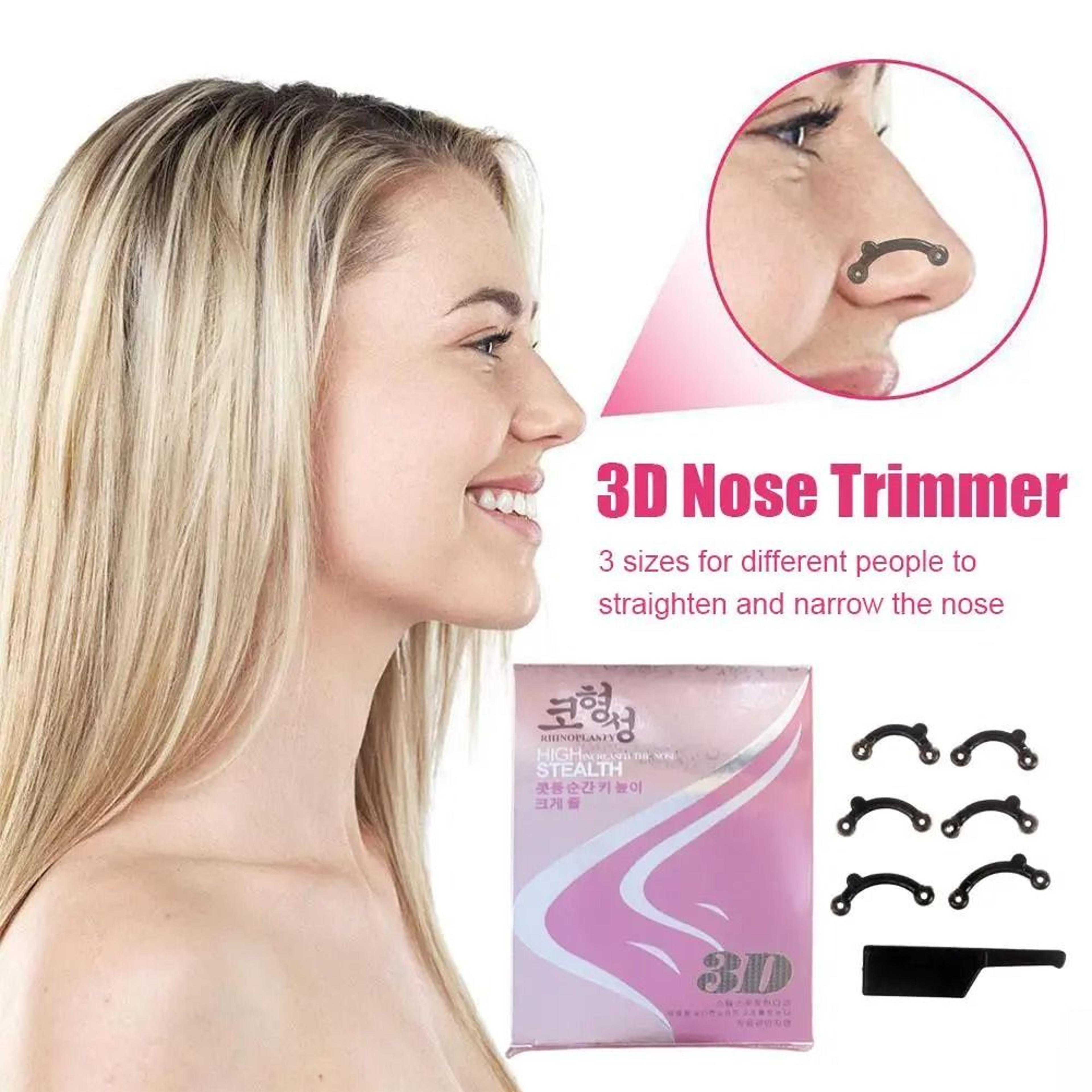 MultiFunctional Nose Up Lifting Bridge Shaper  Massage Roller Set 4