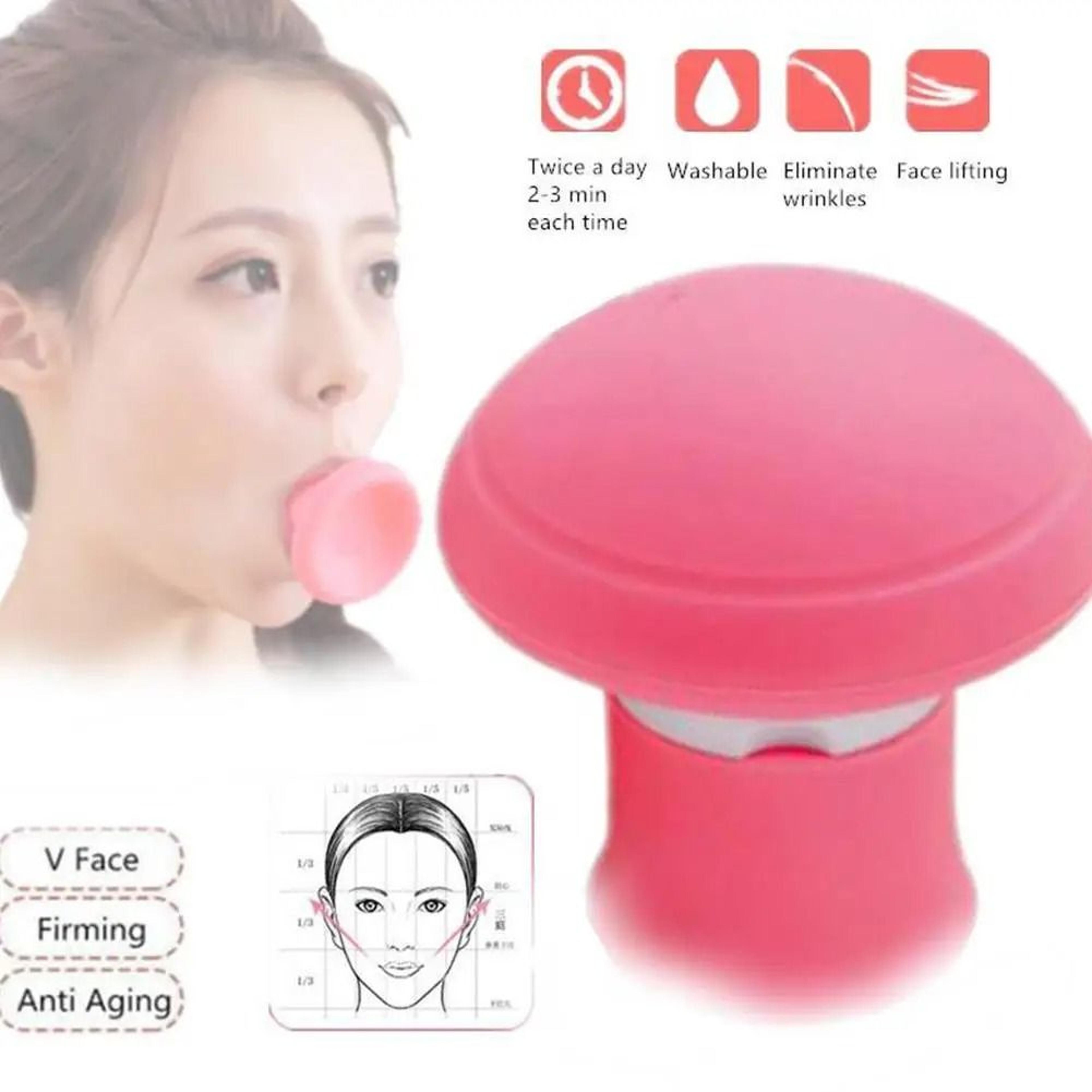 Silicone Facial Masseter Trainer  Jawline Contouring Device 4