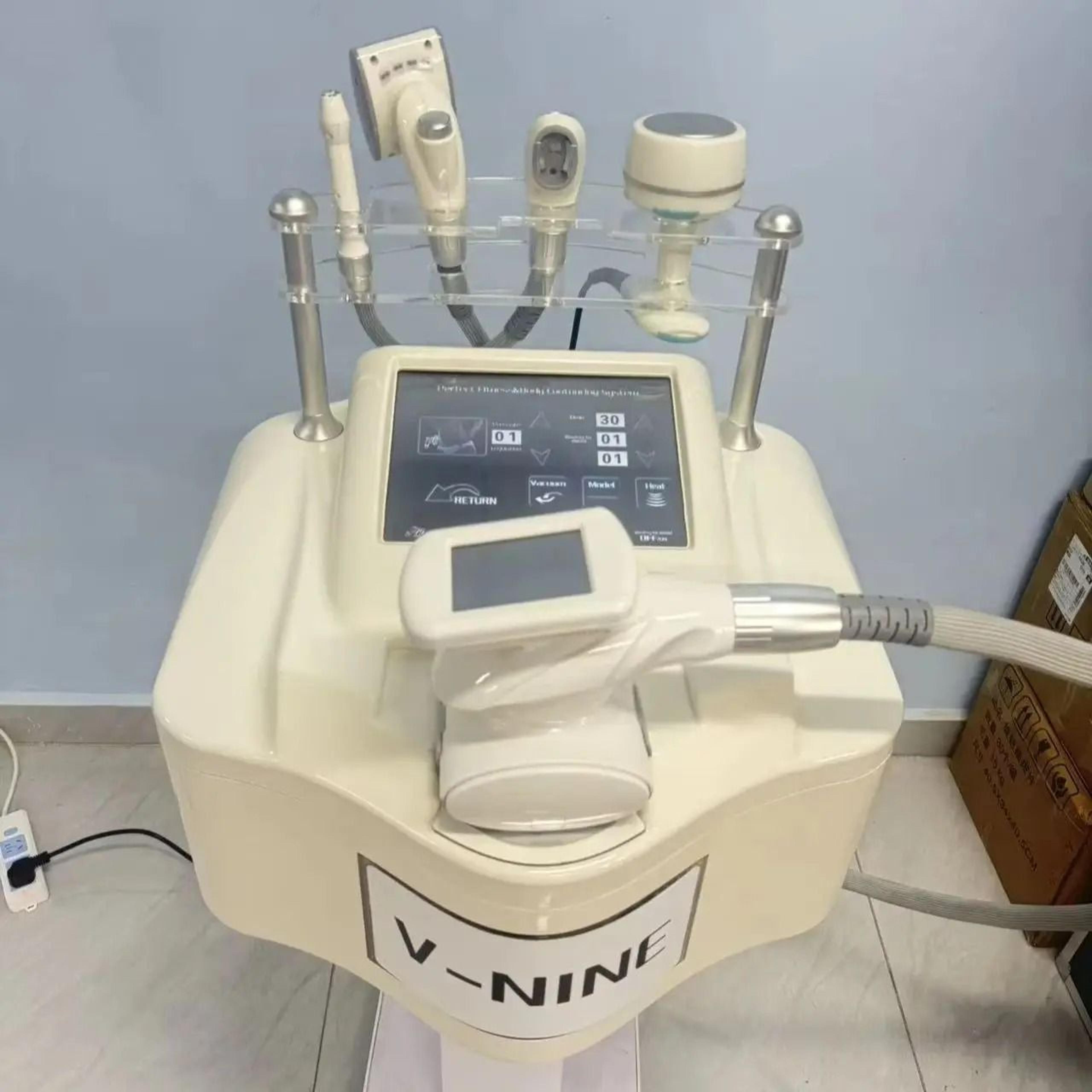 professional v9 vela body contouring, 80k cavitation & vacuum roller slimming system