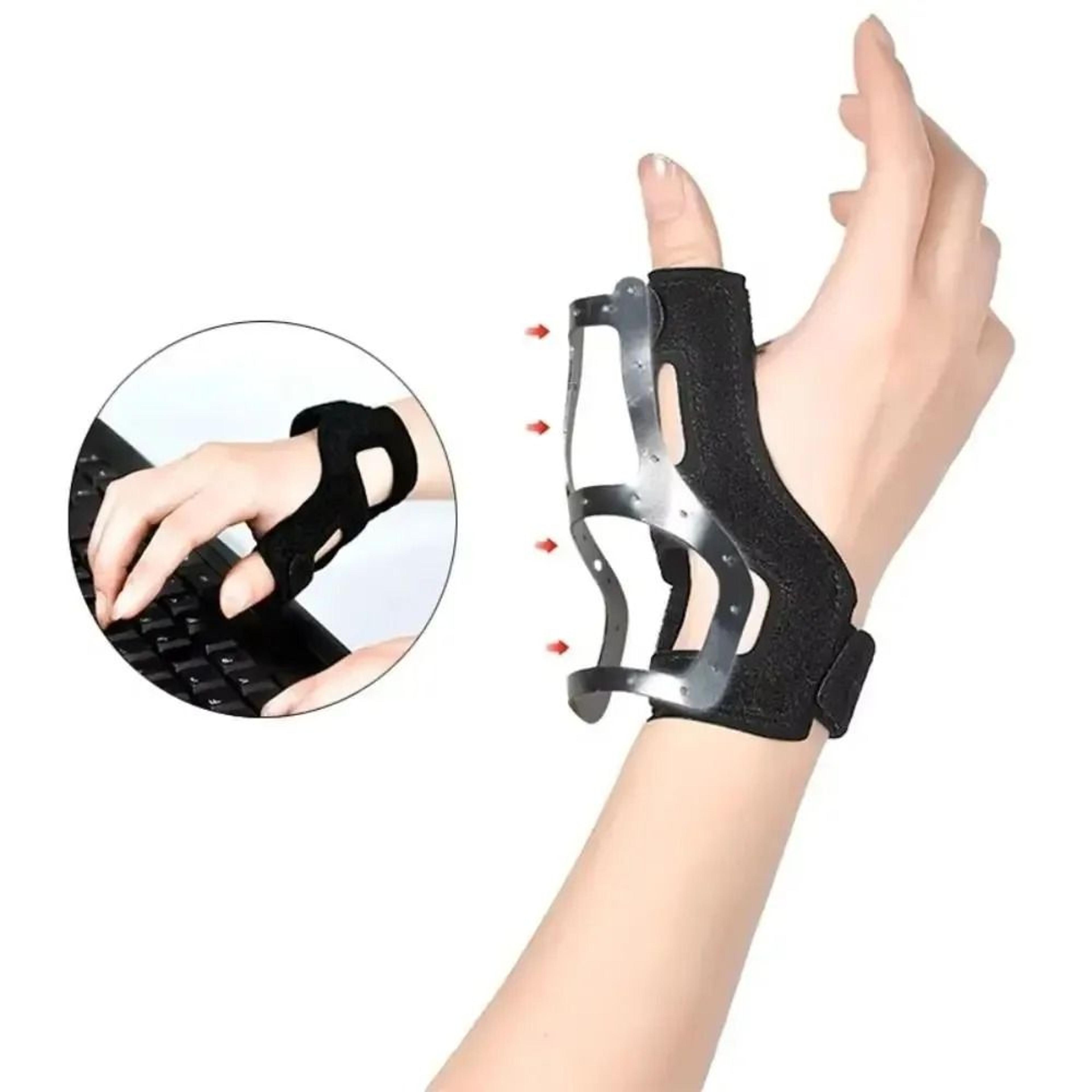 Metal Reinforcement Office Protect Wristband With Compression Stability 0