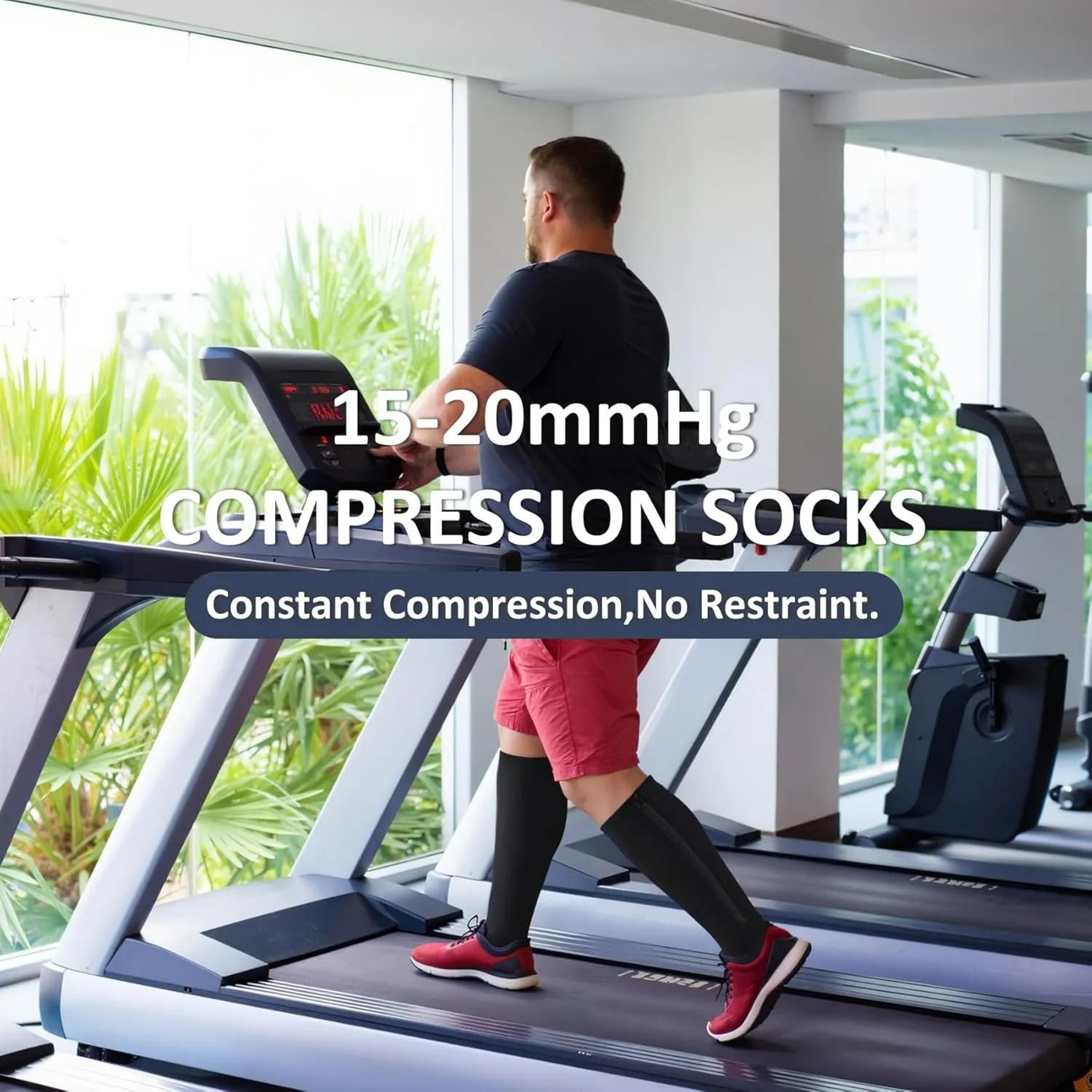 Unisex OpenToe Compression Socks With Zipper Closure 4