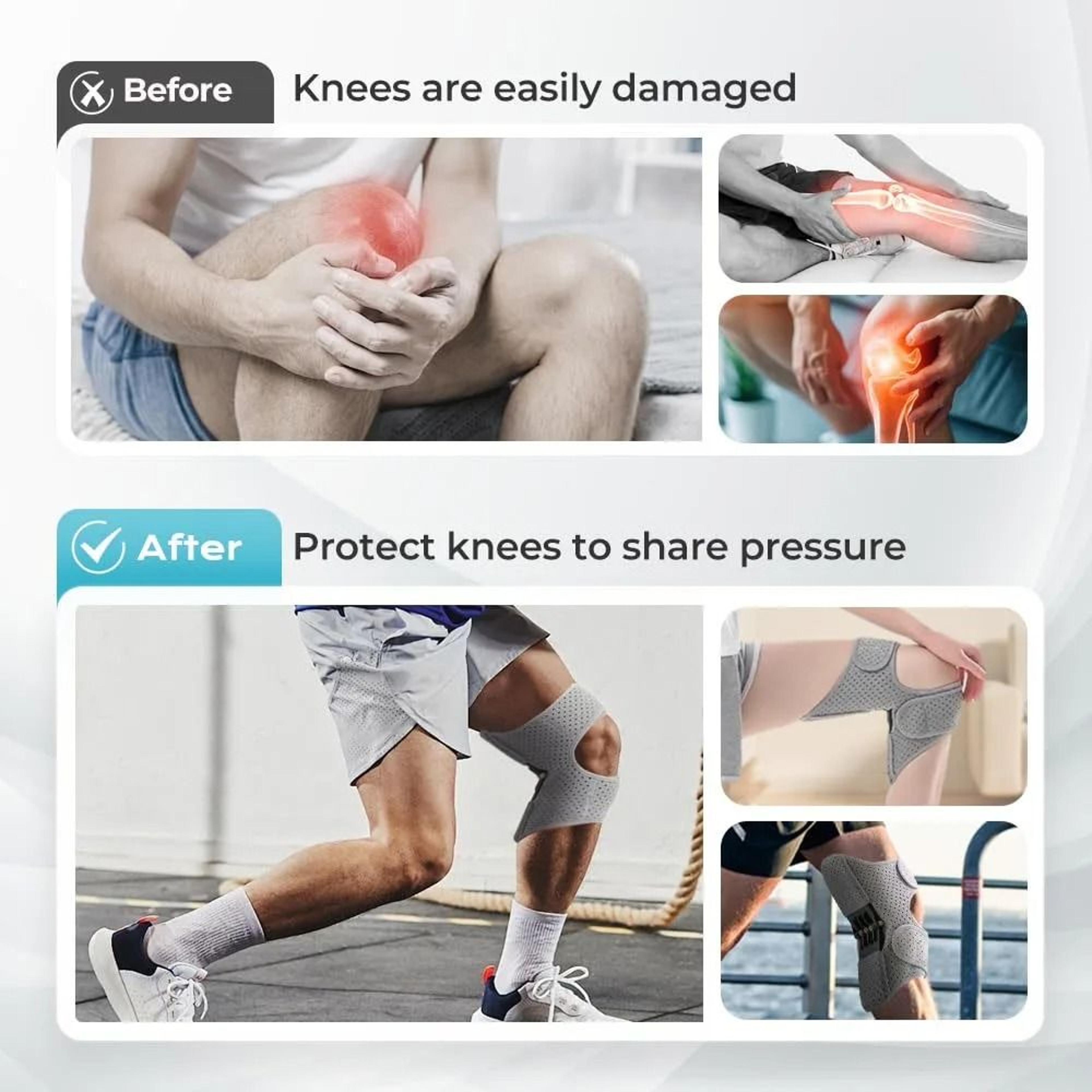 Hinged Knee Brace With Patella Support 5