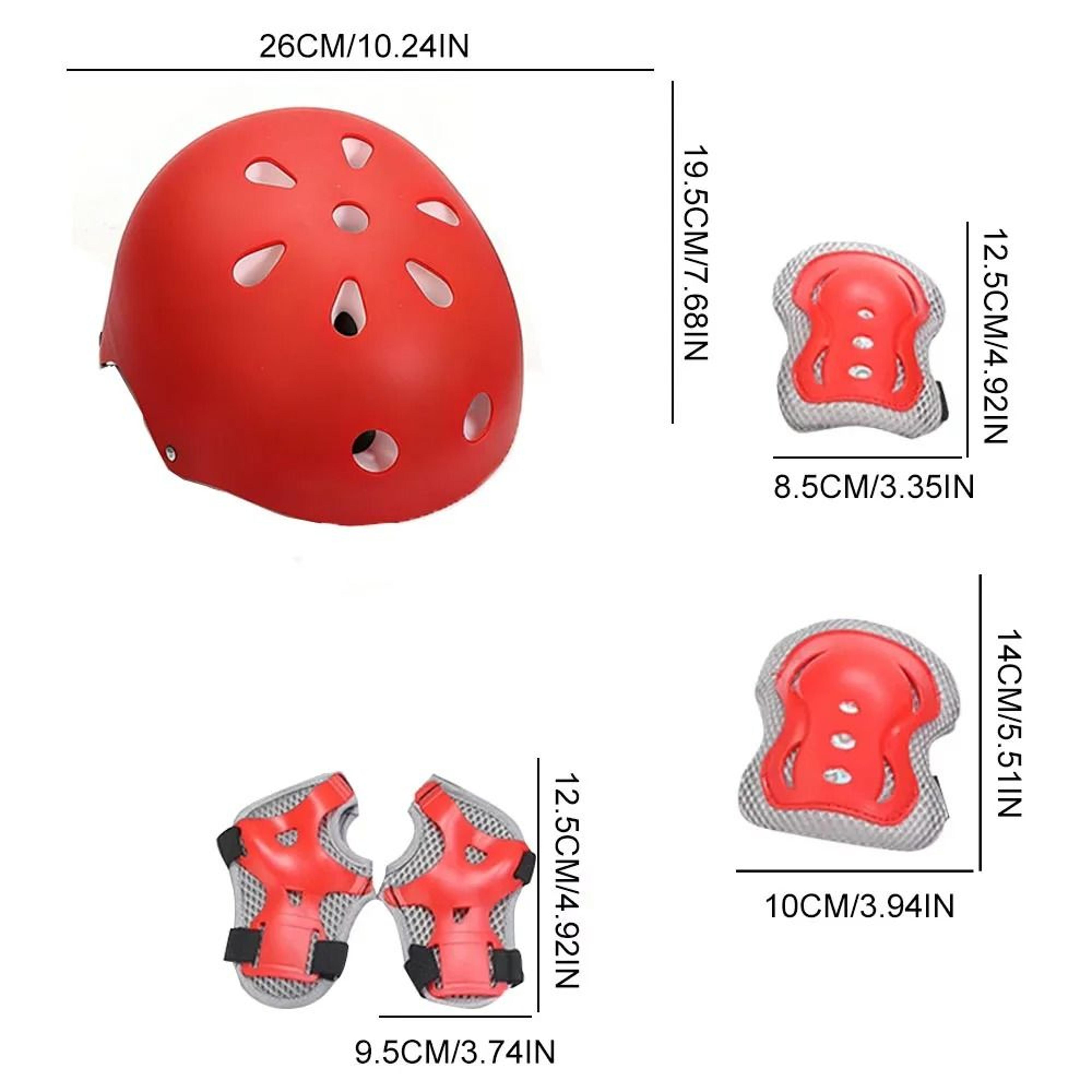 Kid Skating Protective Gear Set With Skateboard Helmet And Pads 1