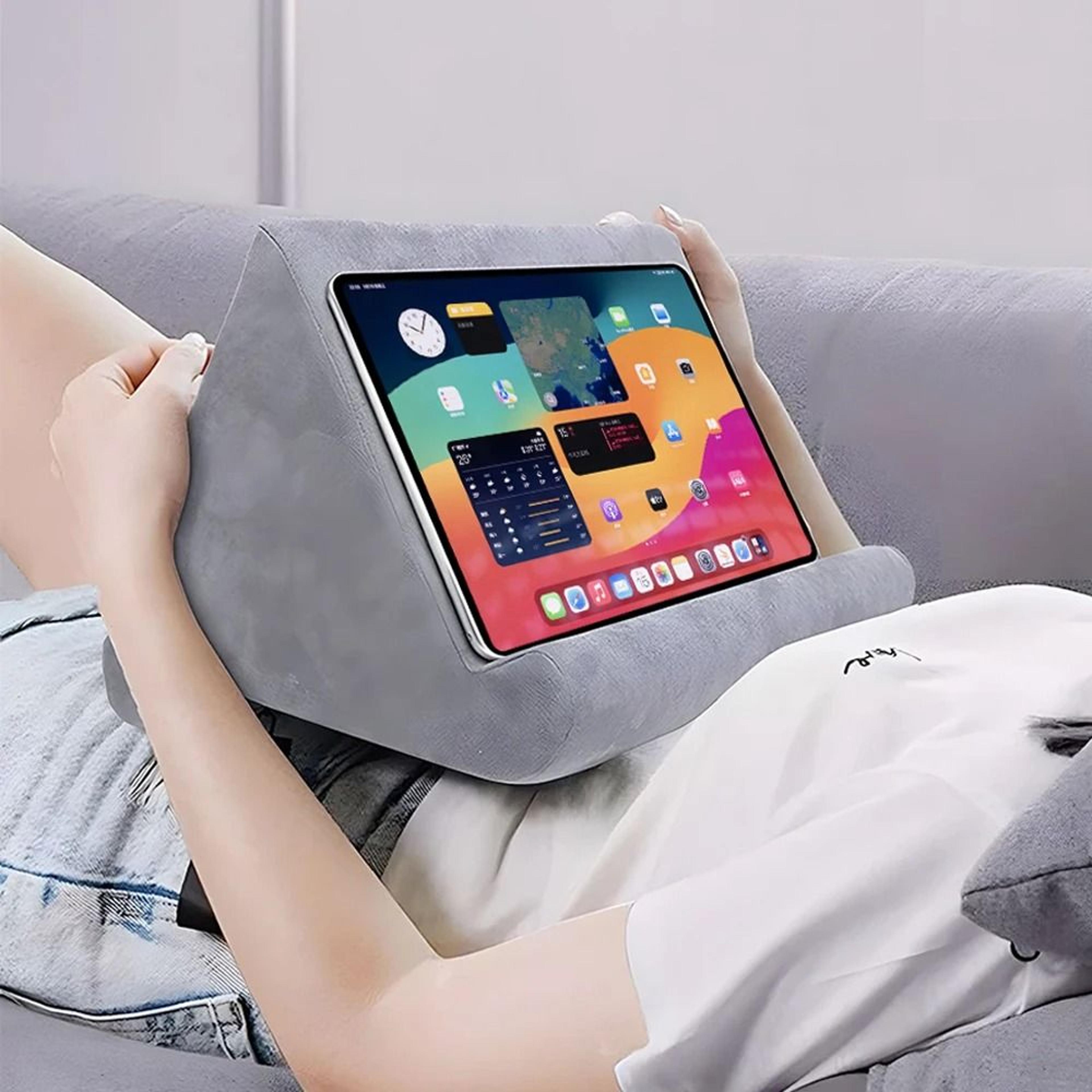 multi-angle sponge pillow tablet holder stand