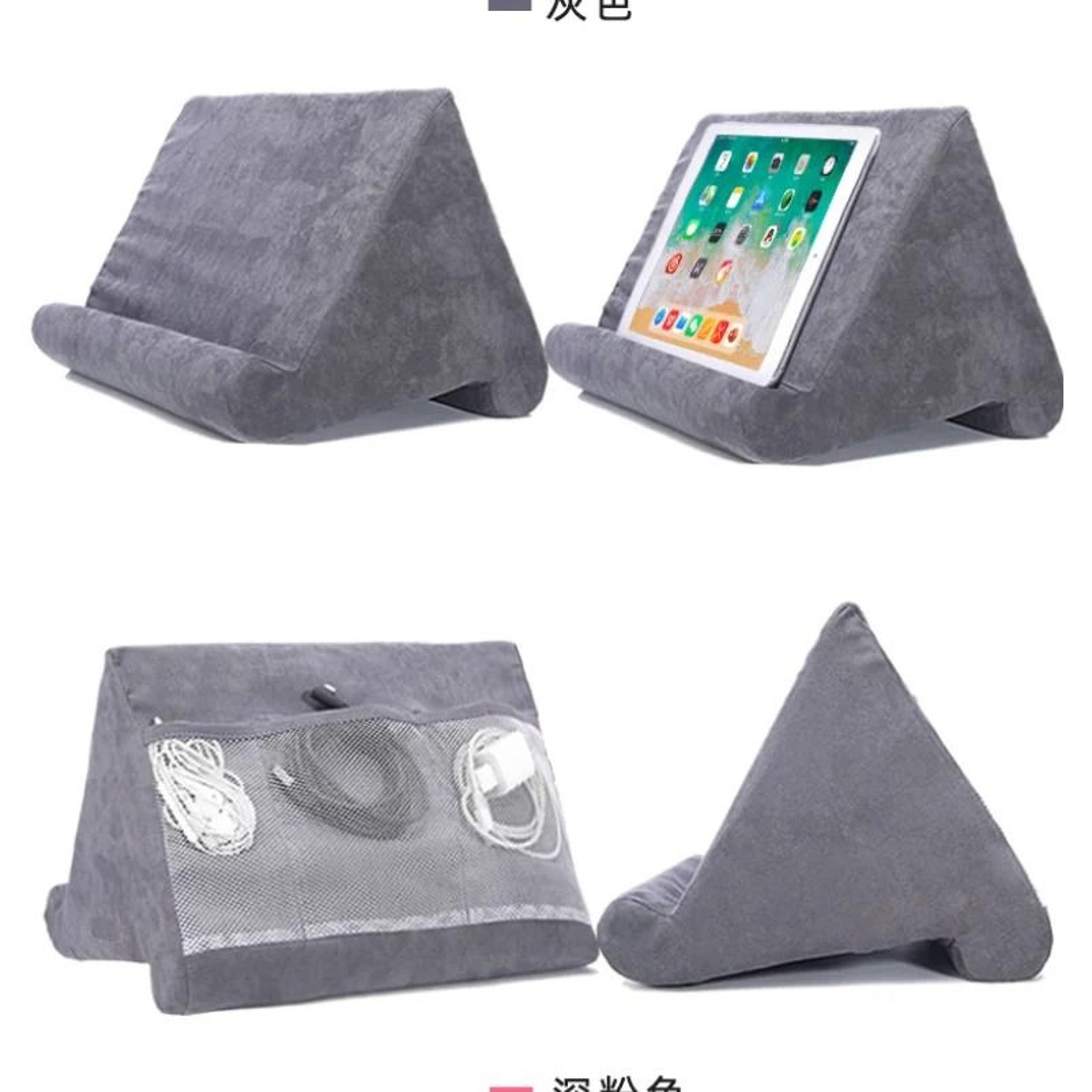 MultiAngle Sponge Pillow Tablet Holder Stand 4