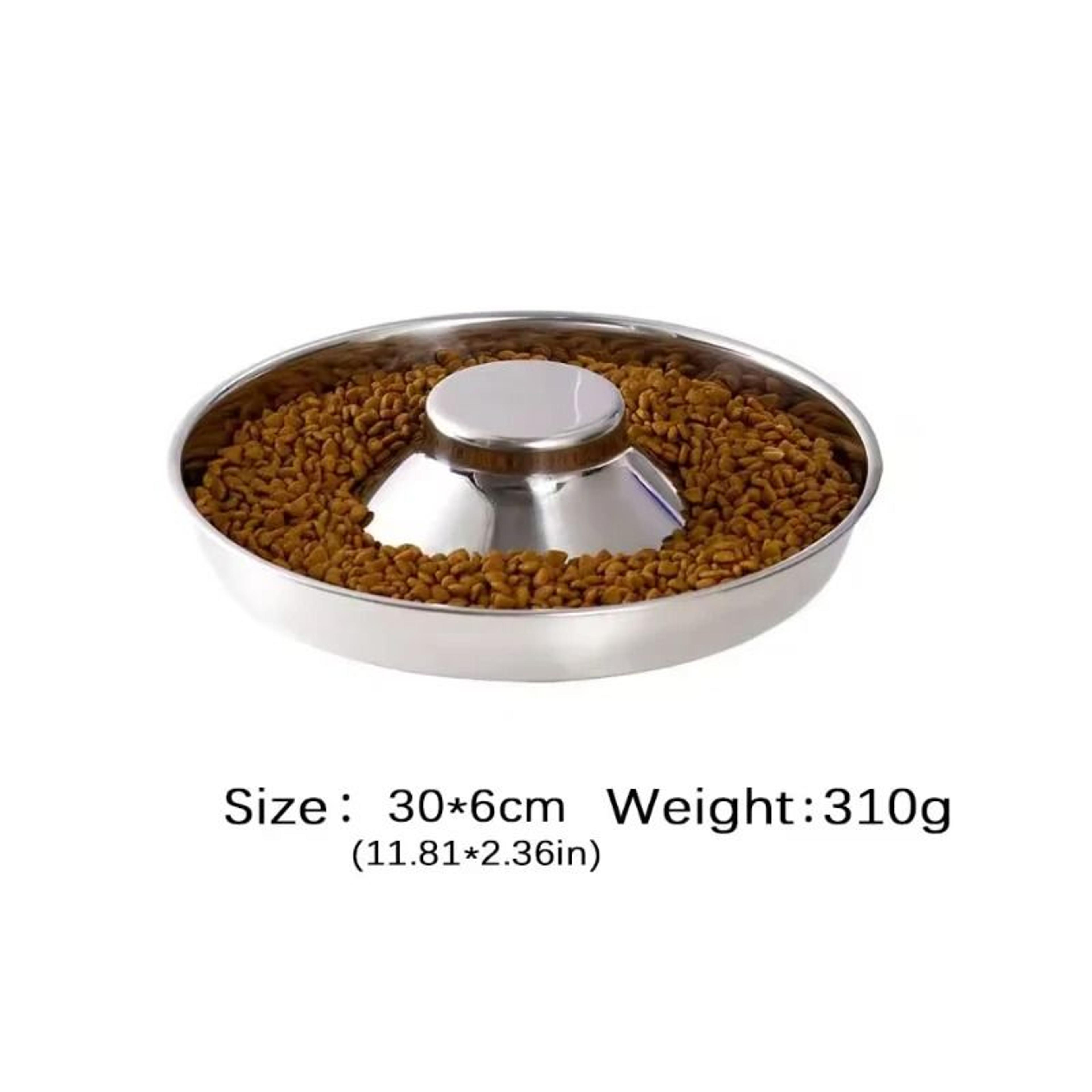 Stainless Steel Dog Slow Feeder Bowl 7