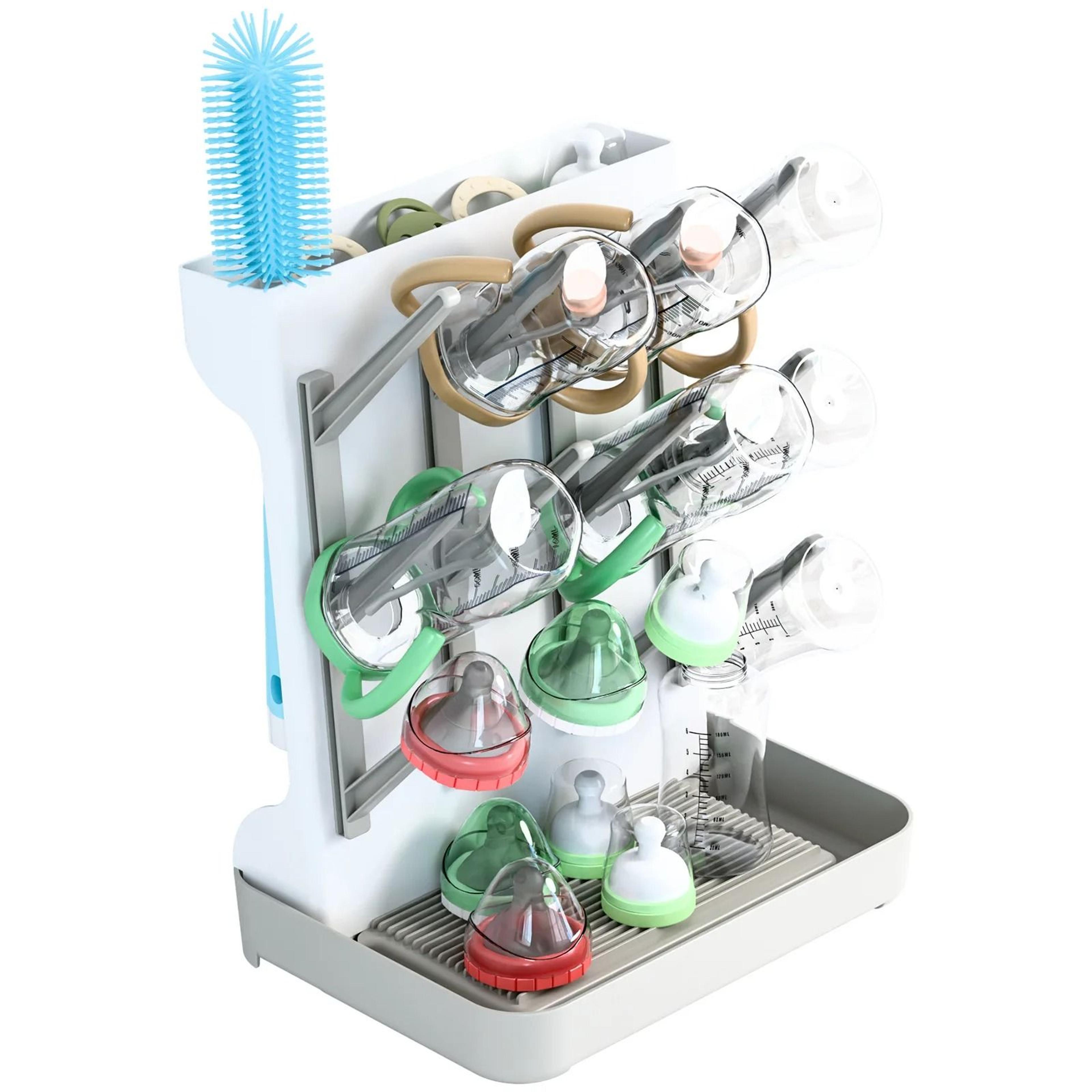 Baby Bottle Drying Rack Vertical Bottle Dryer Holder 4