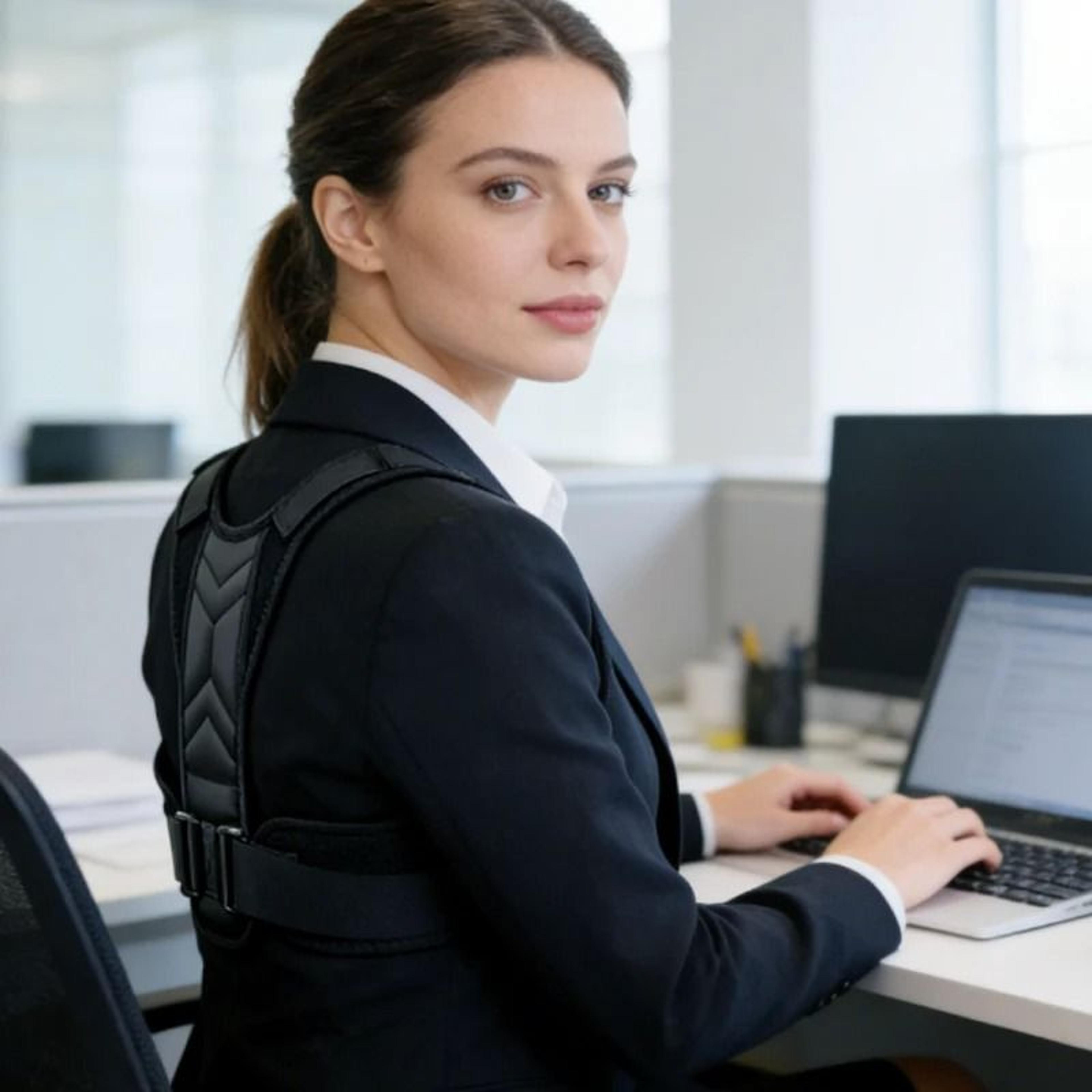 Adjustable Back Posture Corrector Neck Brace 2