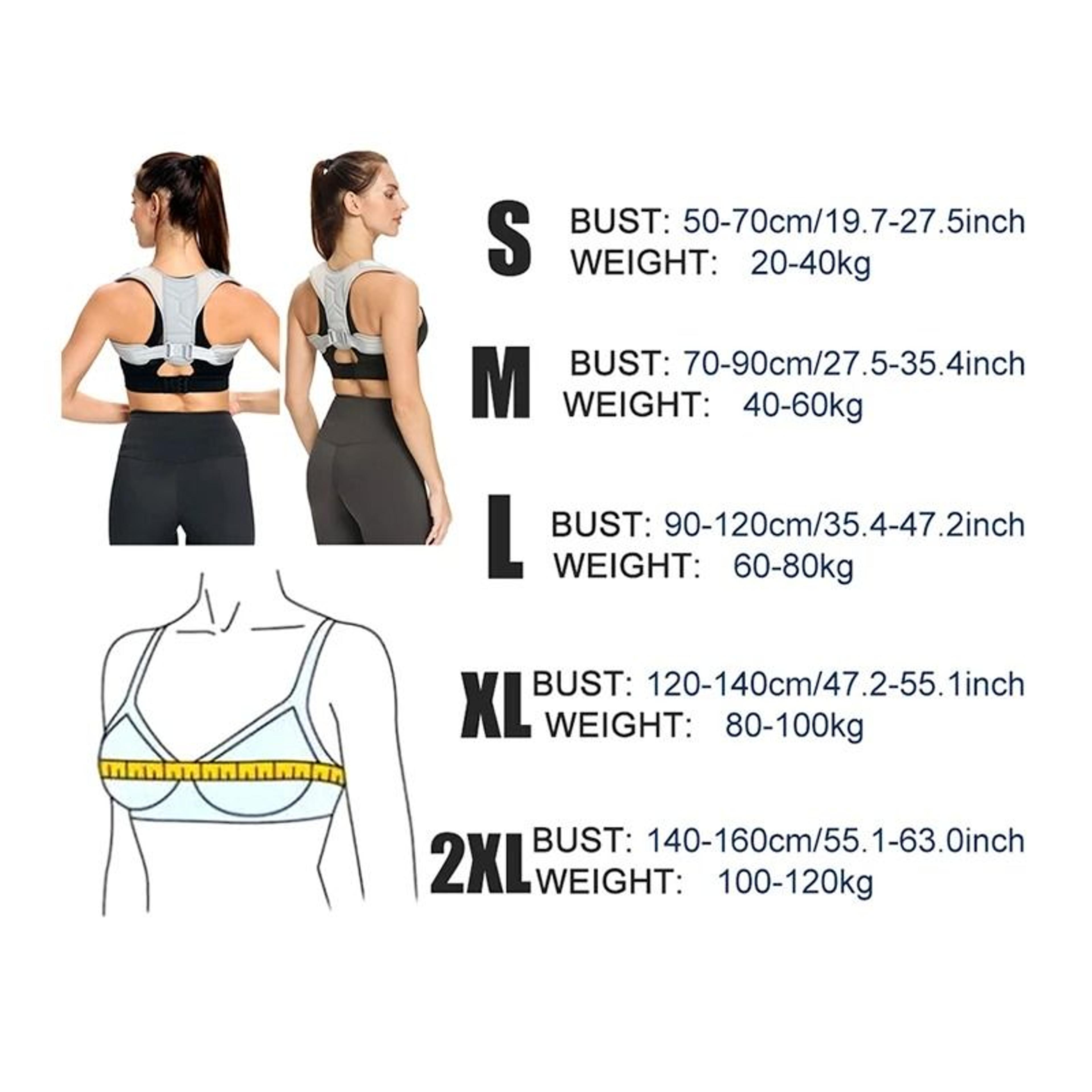 Adjustable Back Posture Corrector Neck Brace 5